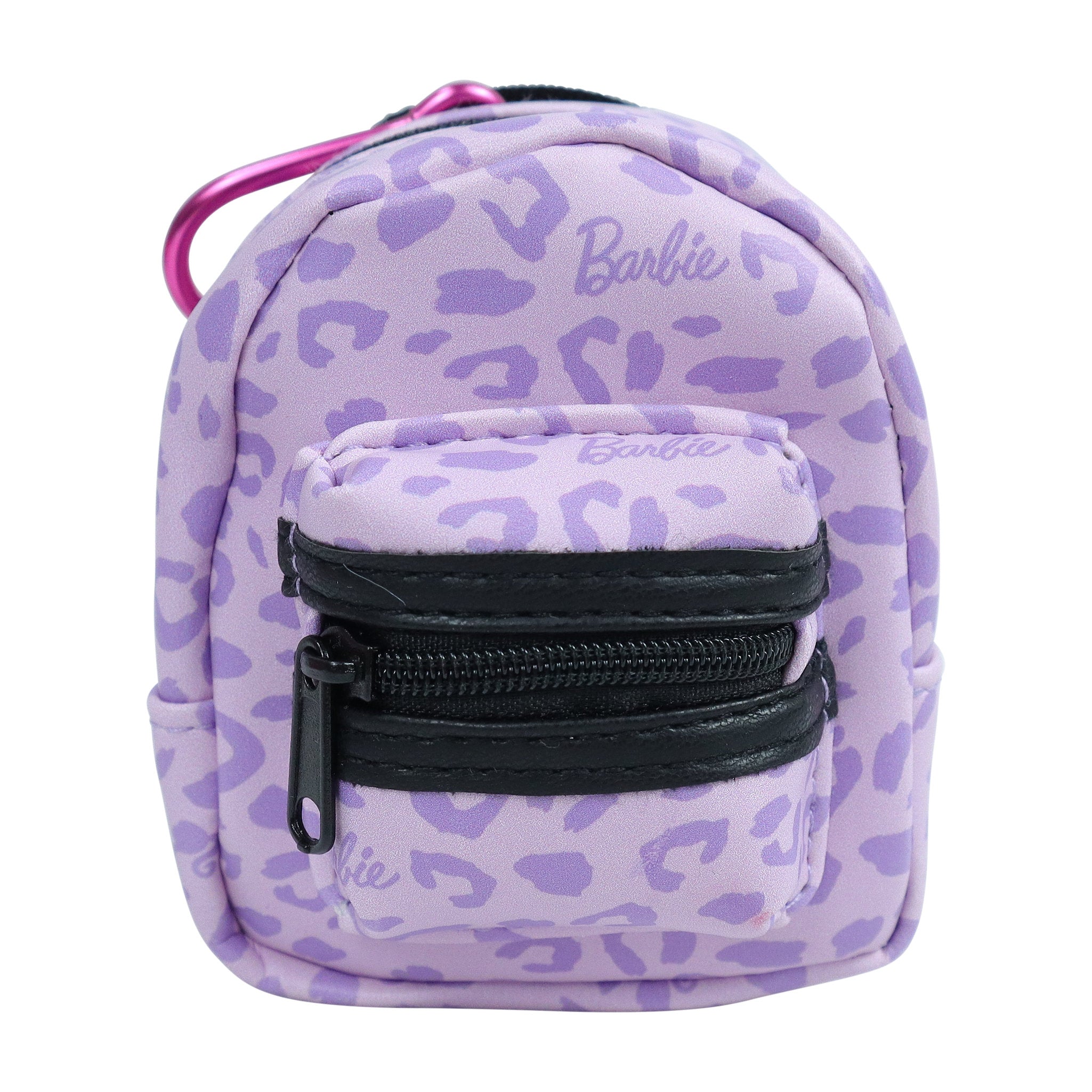 Barbie Mini Backpack Surprise - Purple Leopard