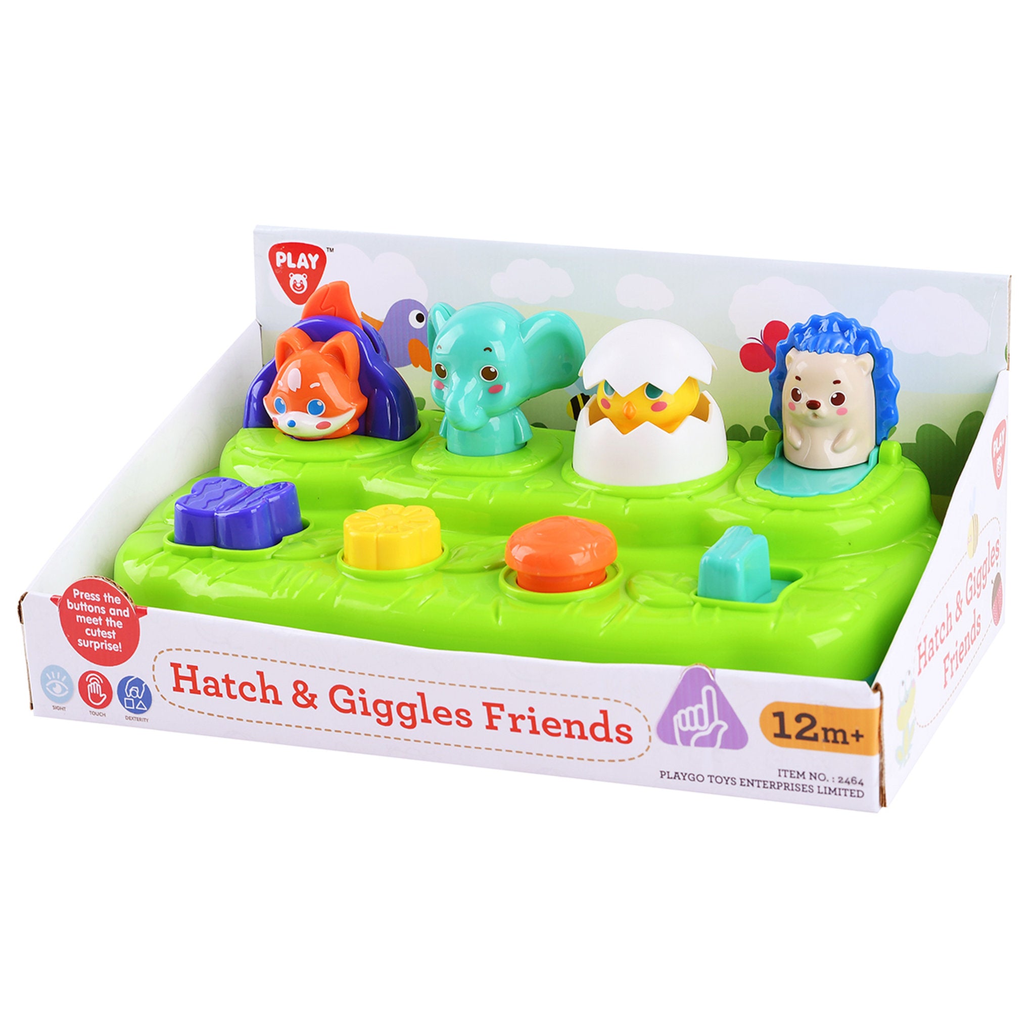 Playgo Hatch & Giggles Friends Baby Toy - Hatch & Giggles Friends