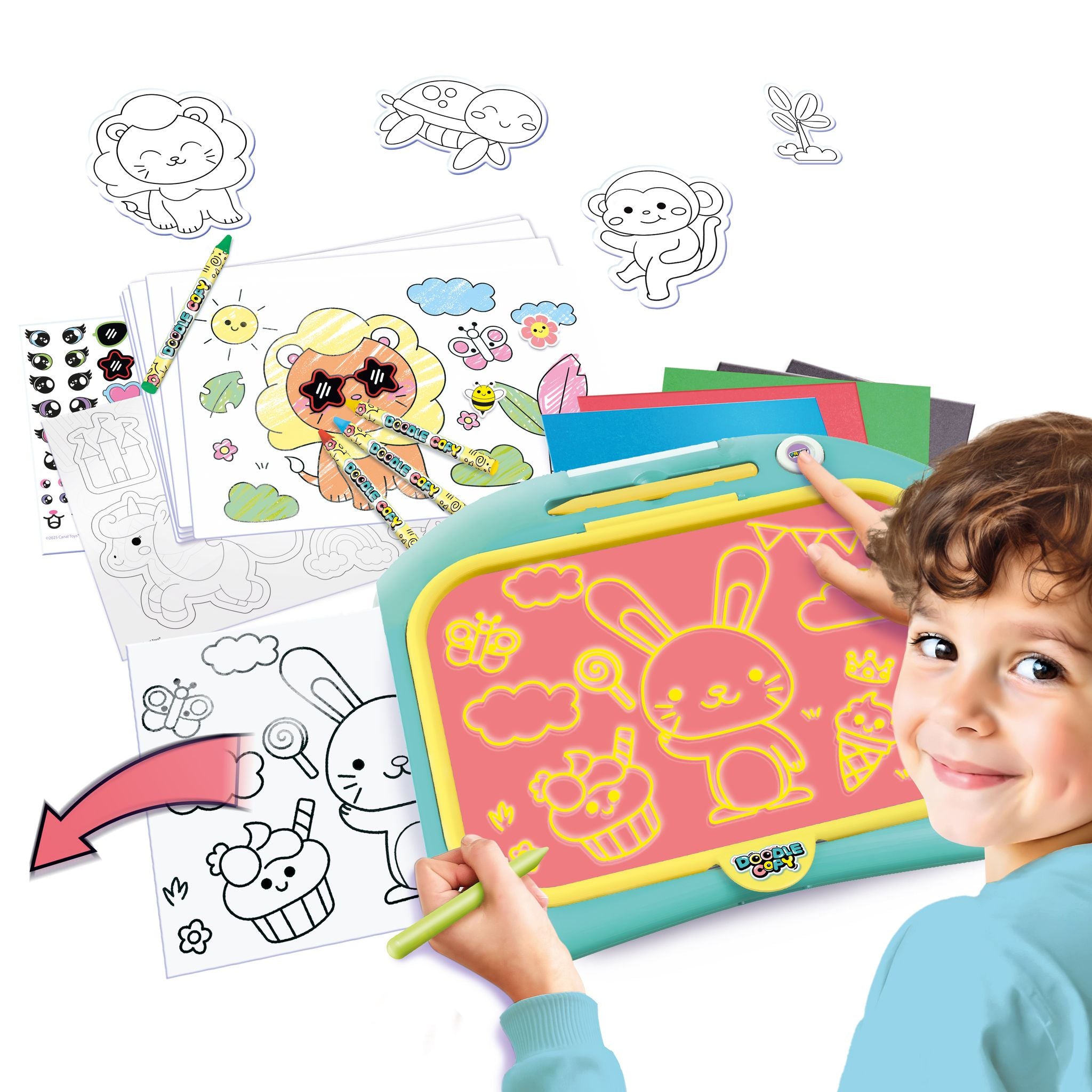 Doodle Copy Draw & Print