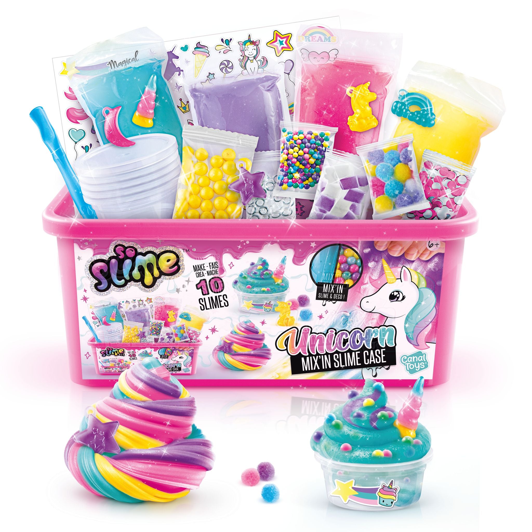So Slime Unicorn Mix’ In Slime Case