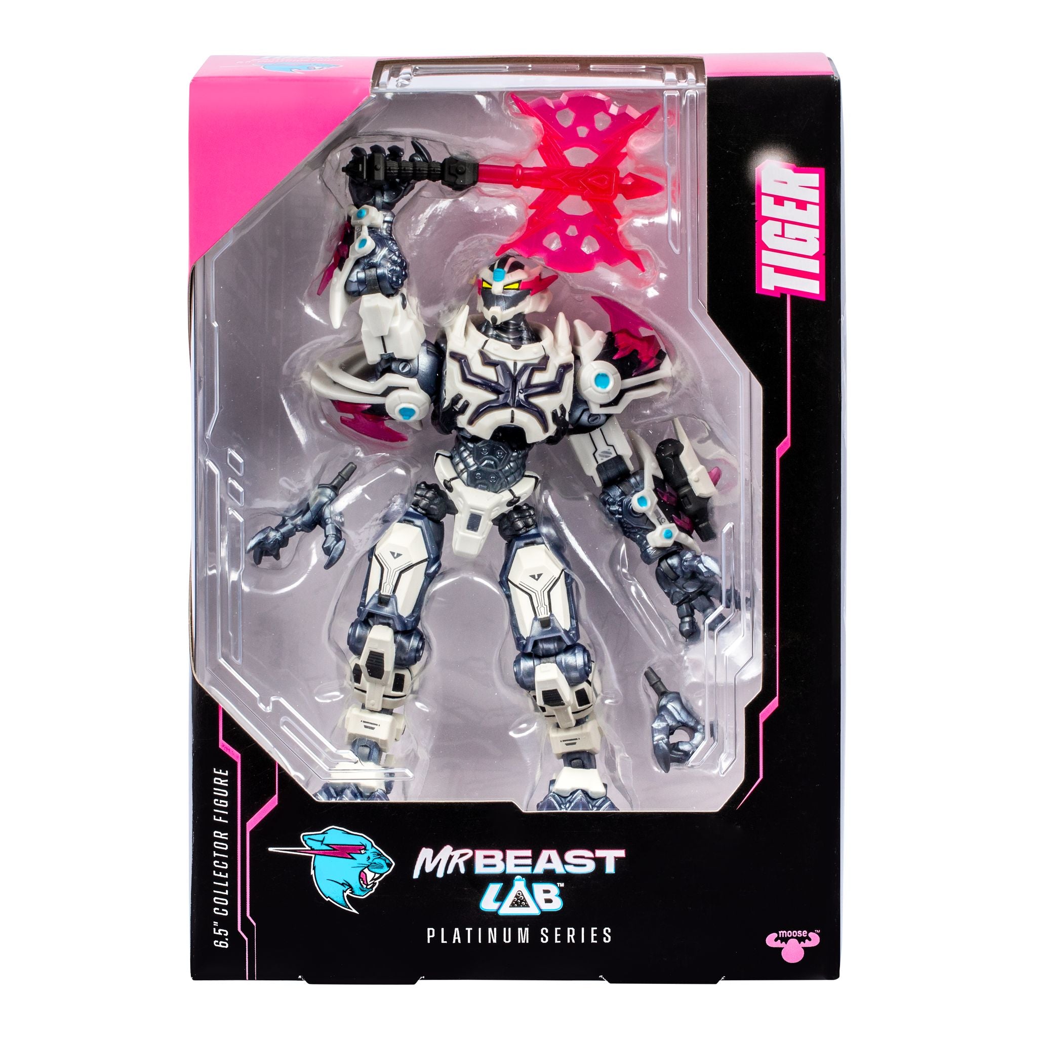 MrBeast Lab Platinum Series Collector Figure Tiger