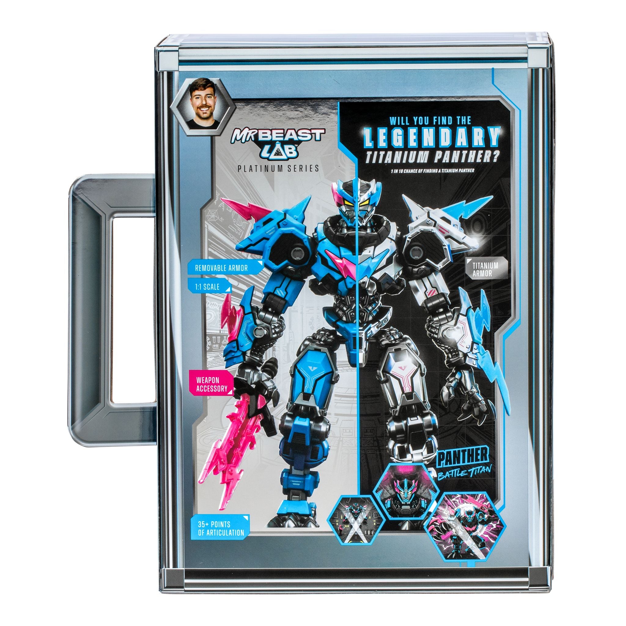 MrBeast Lab Platinum Series Collector Figure Panther