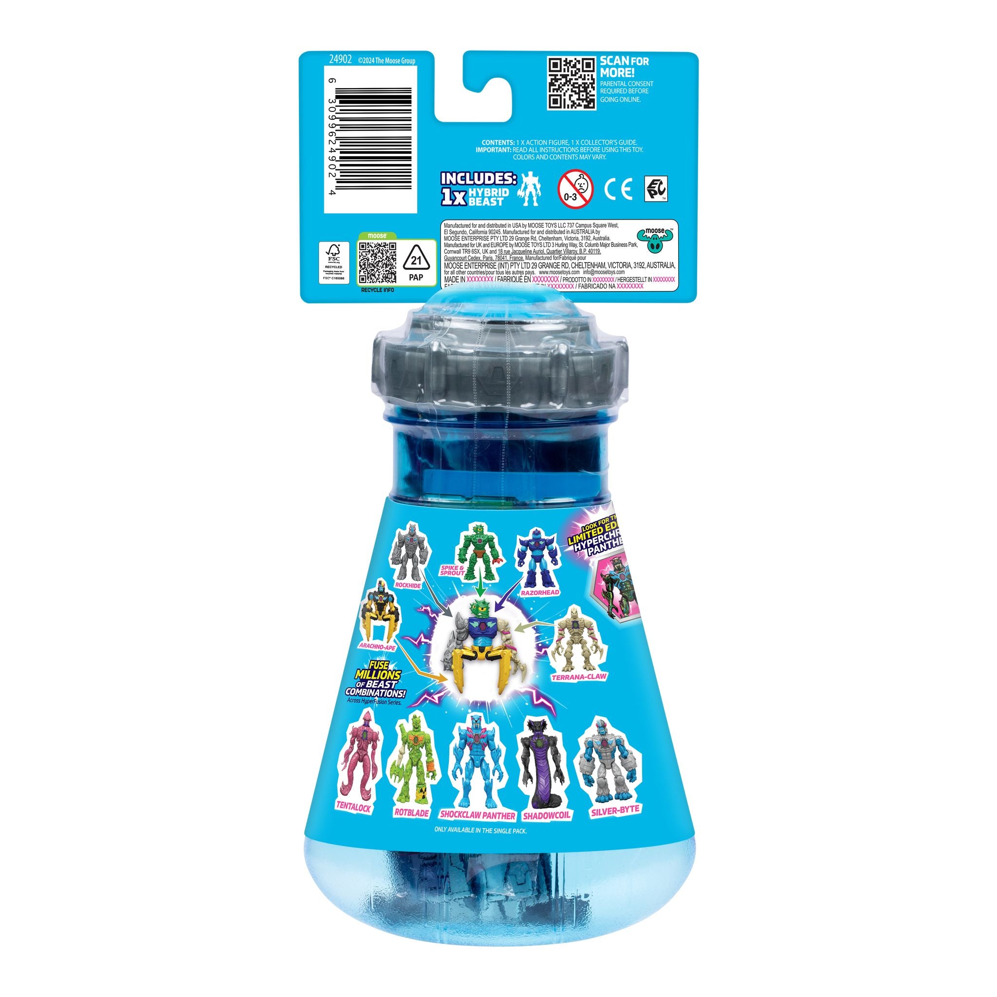 MrBeast Lab Hybrids Hyper Fusion Mix & Match Figure Blind Bag