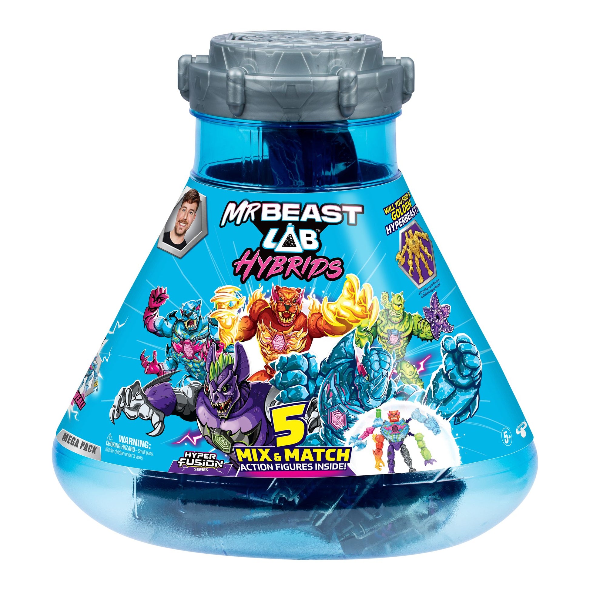 MrBeast Lab Hybrids Hyper Fusion Mix & Match 5 Pack - Toyworld Australia