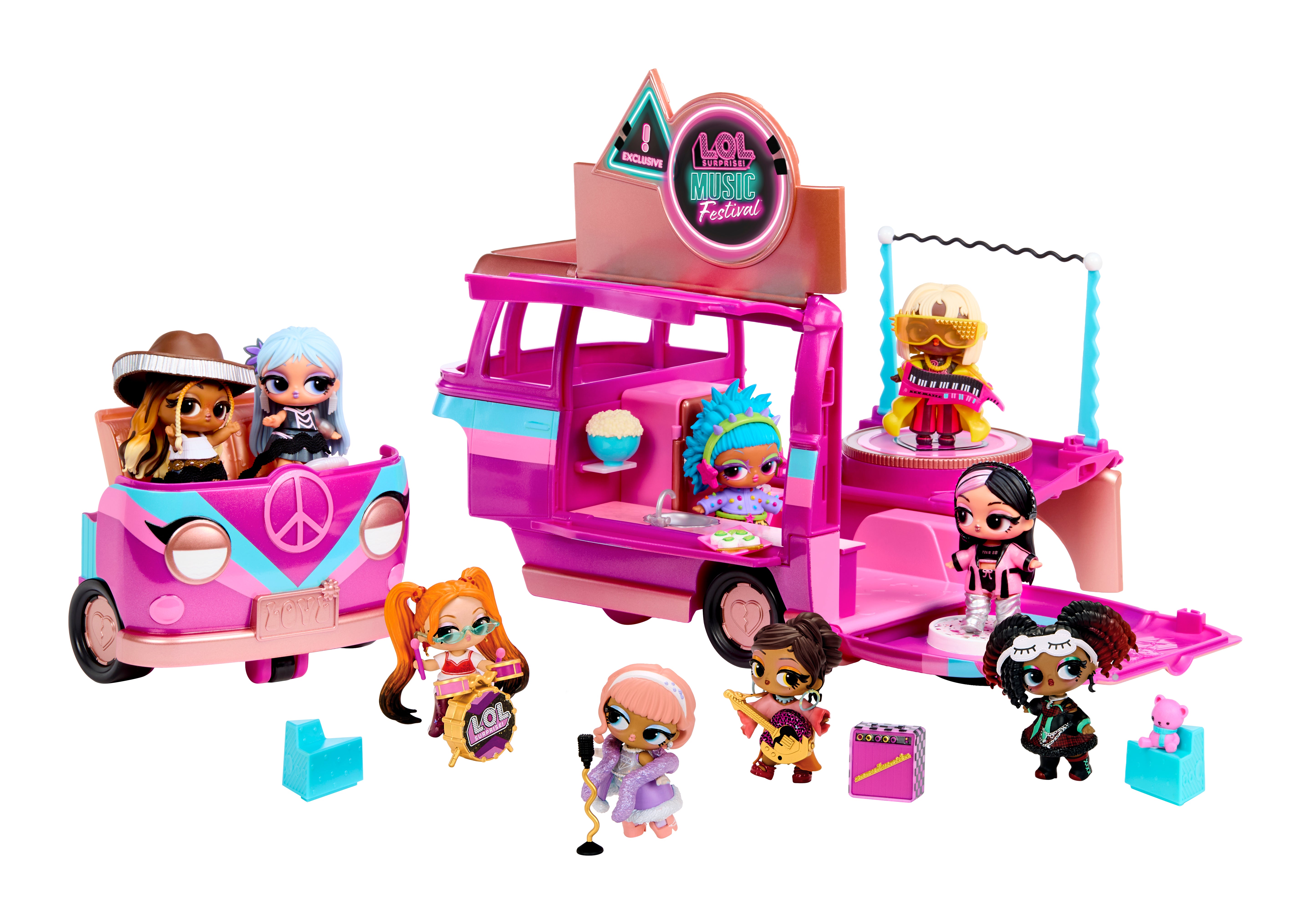 L.O.L Surprise Music Festival Tour Bus