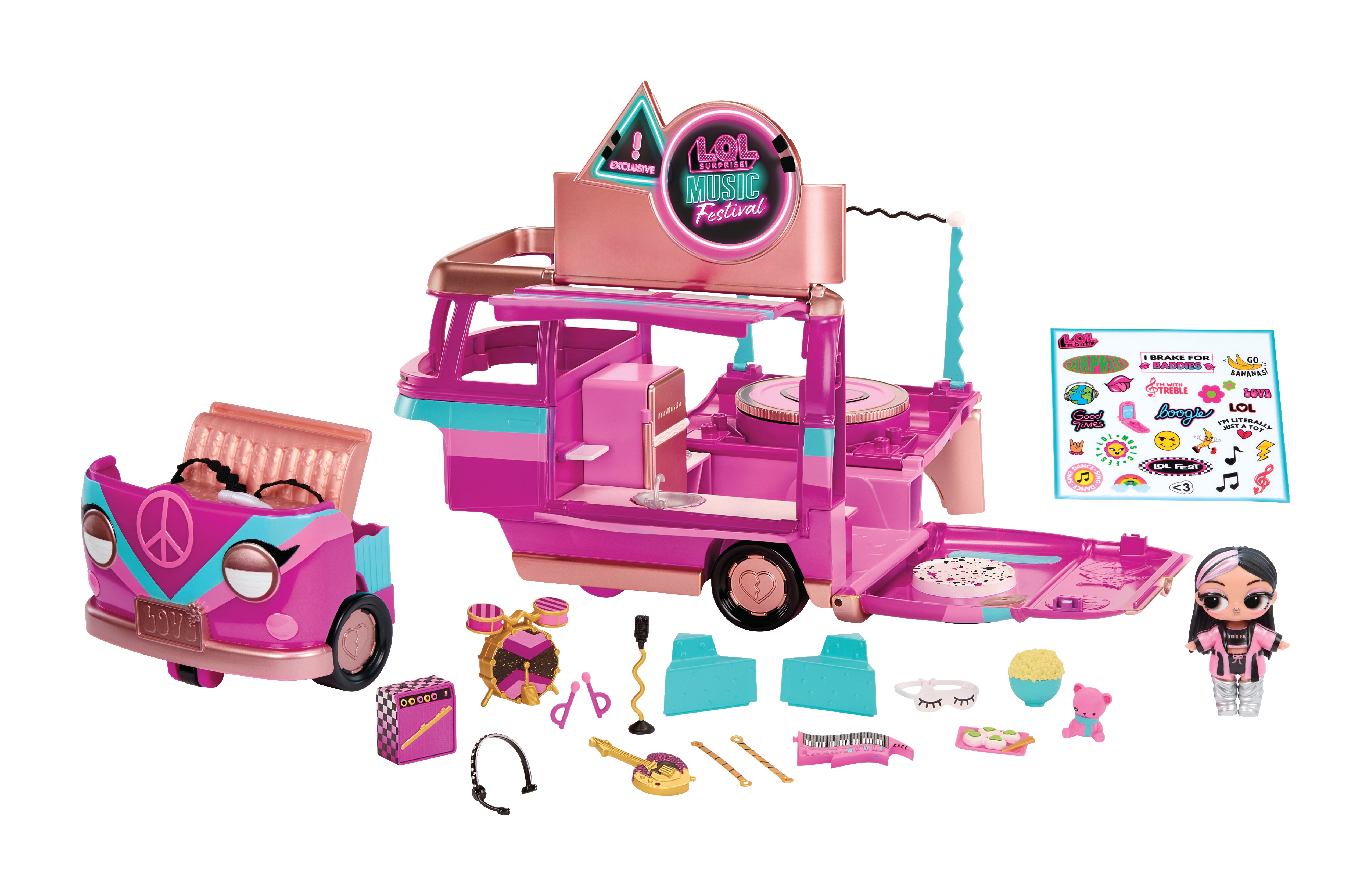 L.O.L Surprise Music Festival Tour Bus