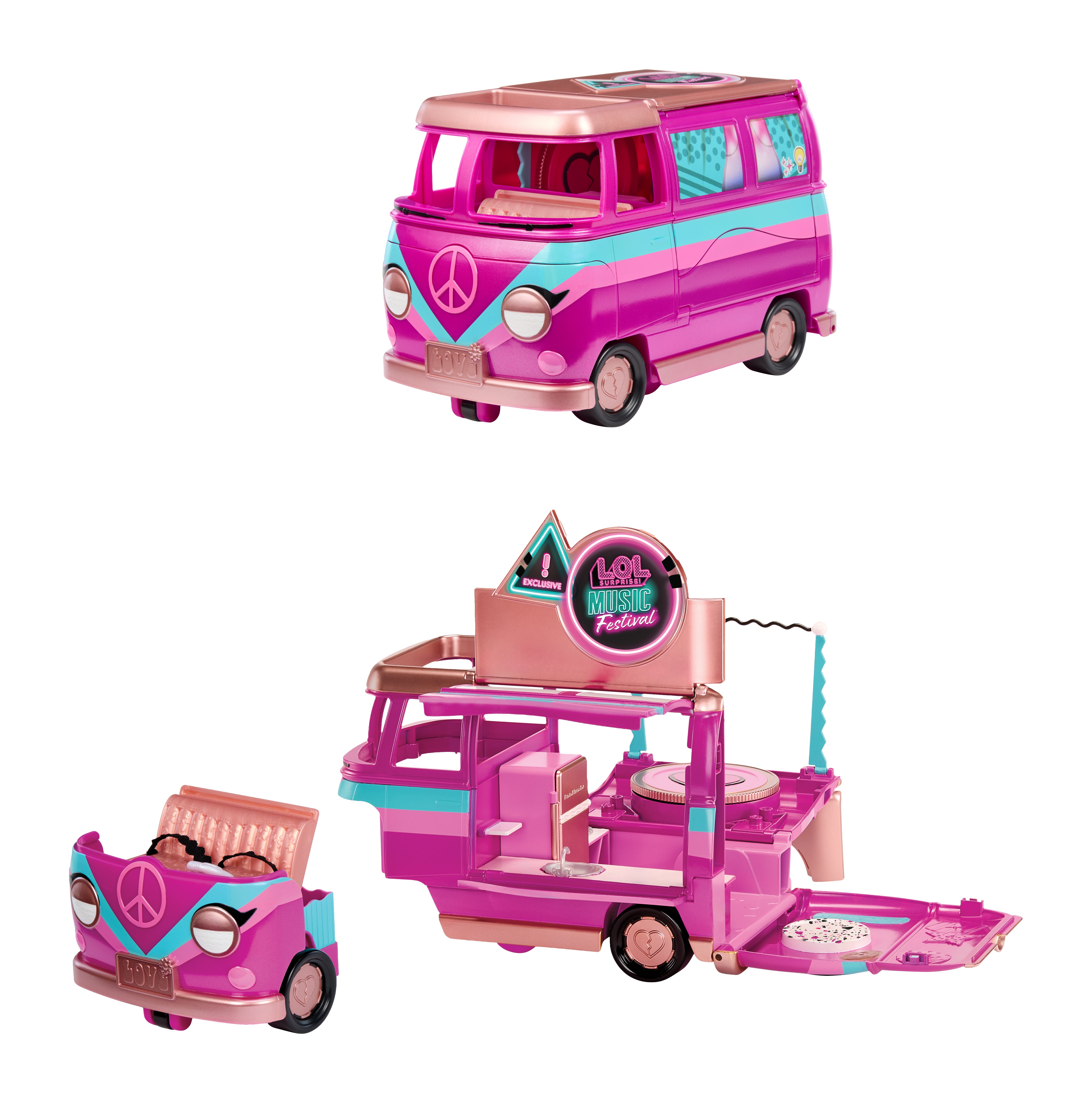 L.O.L Surprise Music Festival Tour Bus