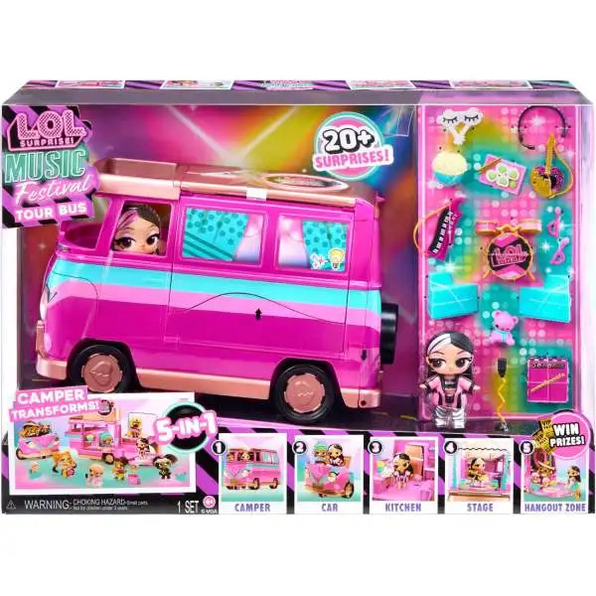 L.O.L Surprise Music Festival Tour Bus