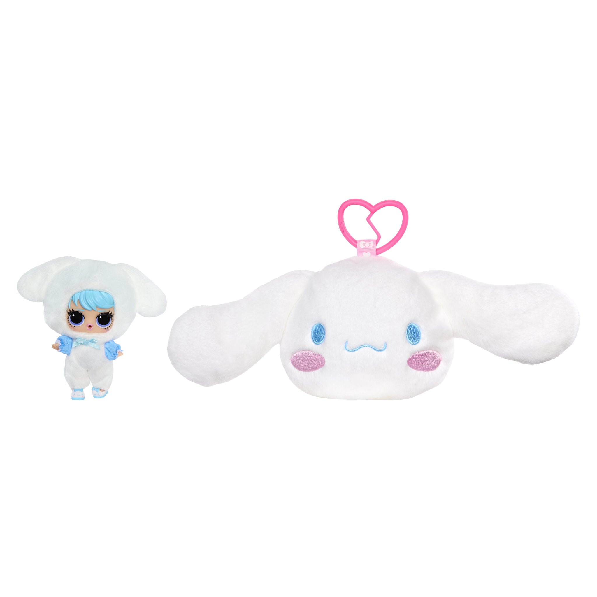 L.O.L. Surprise! Loves Hello Kitty Reversible Plush Key Chain 16 Inch Assorted Styles