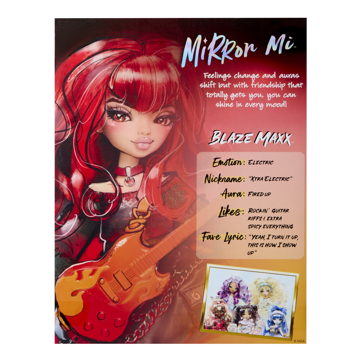 Mirror Mi Fashion Doll - Blaze Maxx