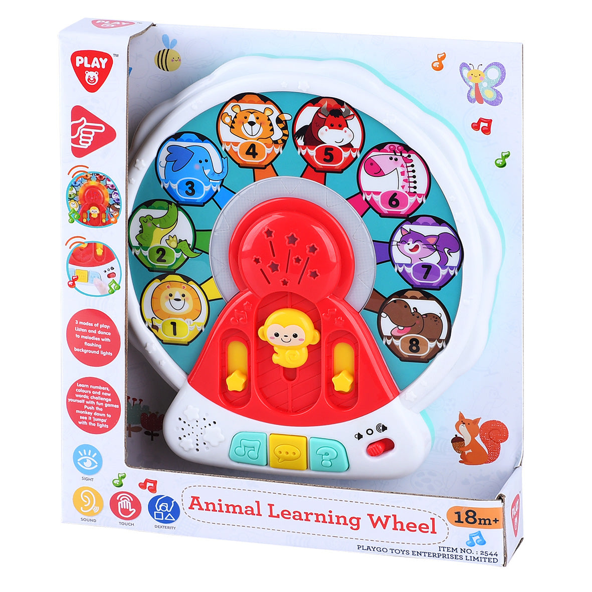 Playgo Toys Animal Learning Wheel