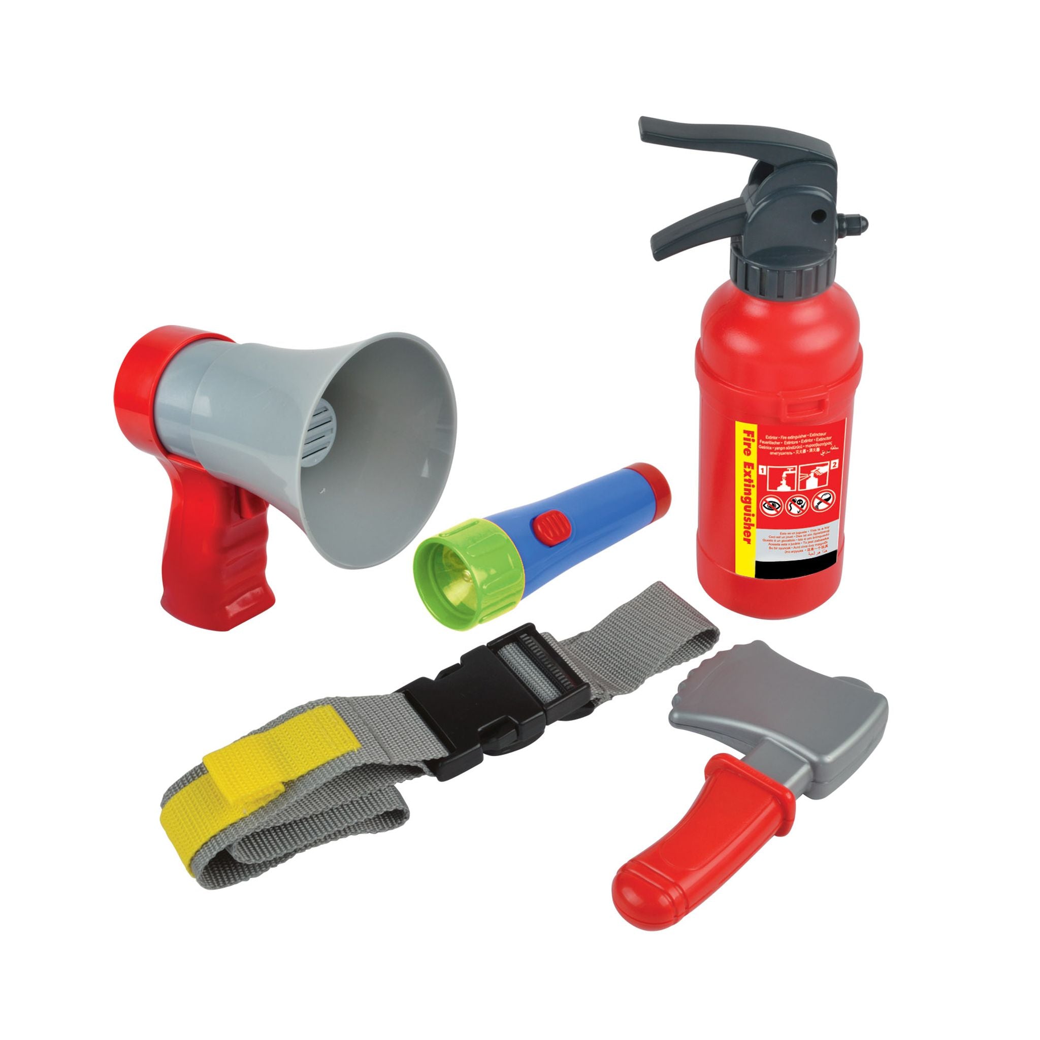 Red Box Fire Fighter Emergency Carry Case Playset