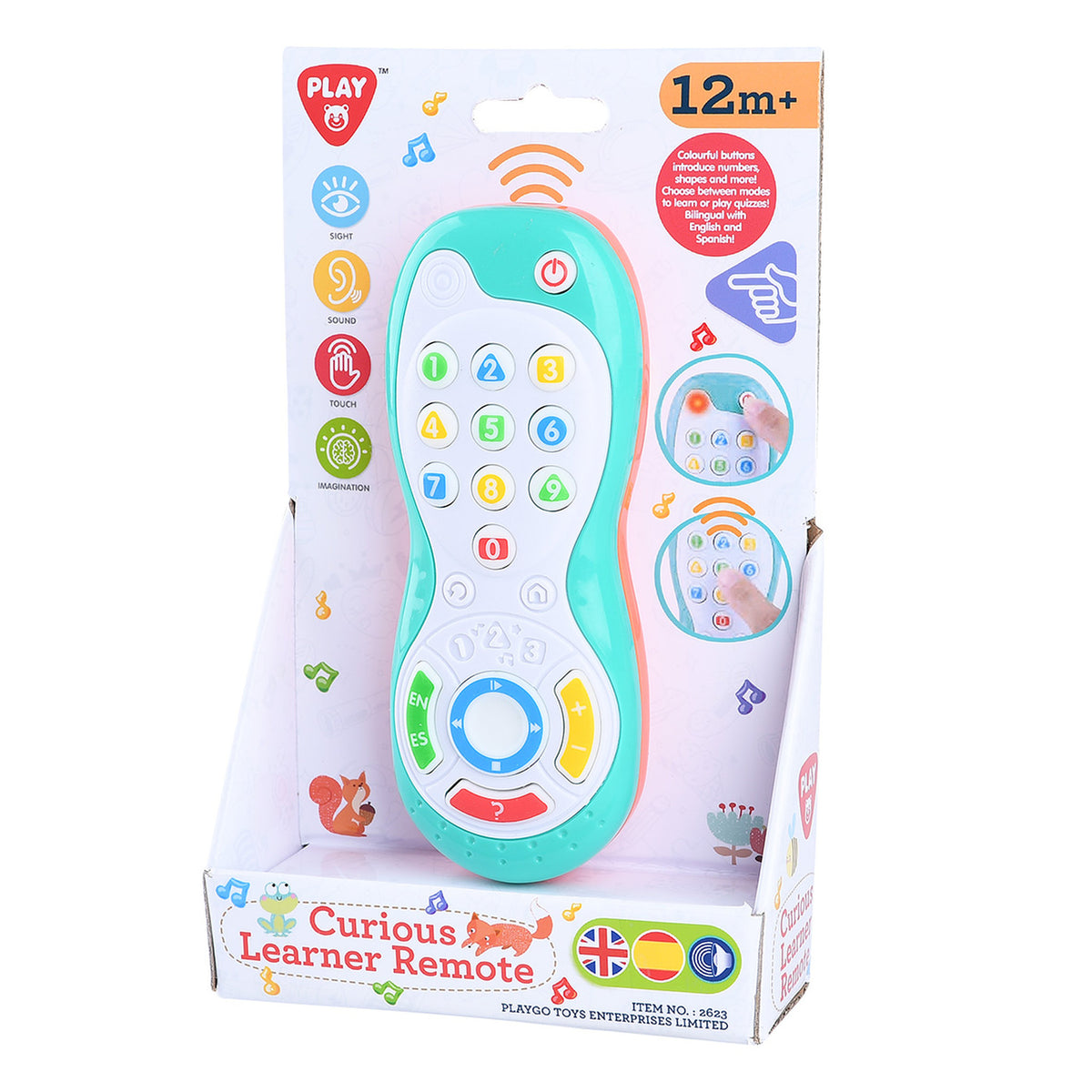 Playgo Curious Learner Bilingual Remote