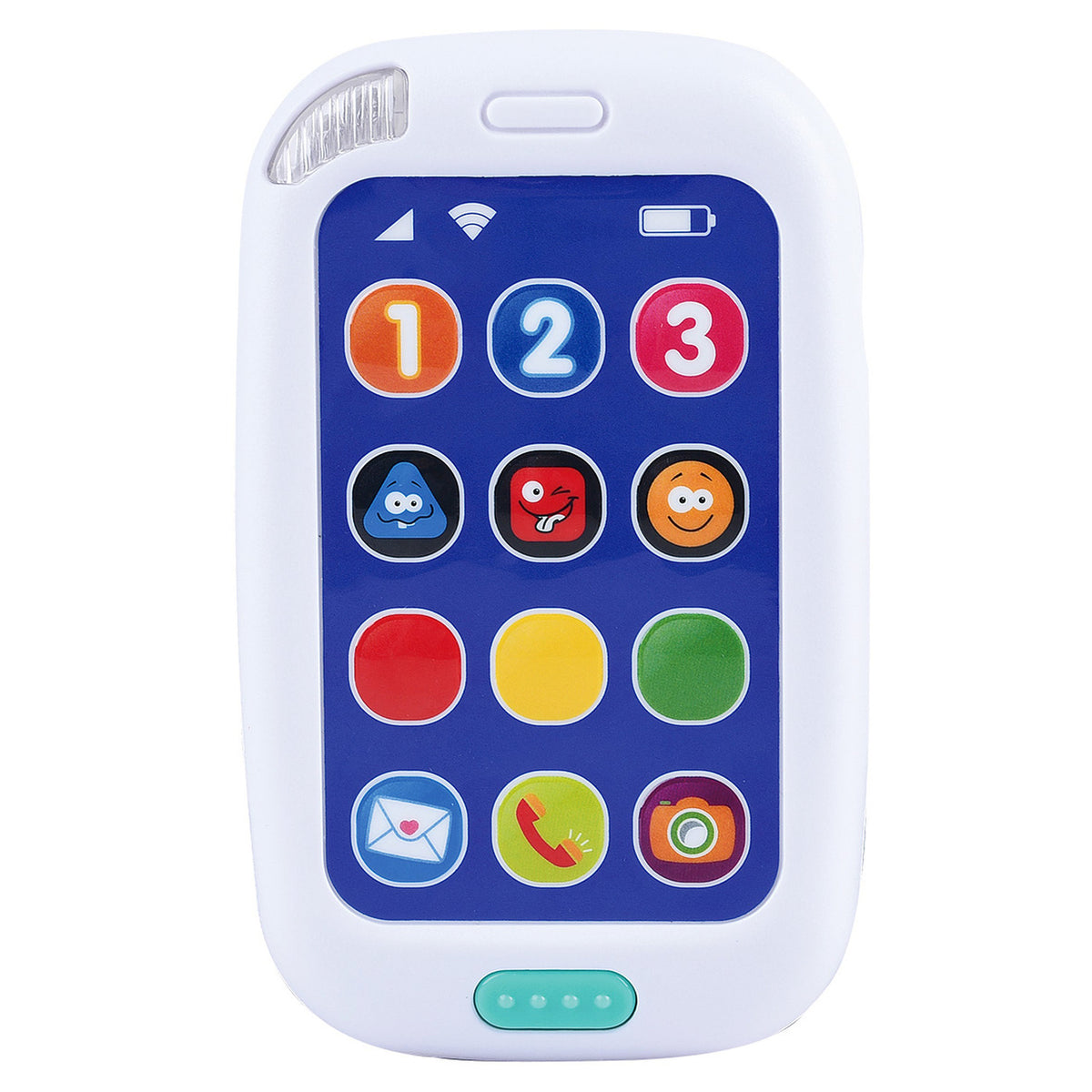 Playgo Baby Touch Bilingual Learning Phone - White