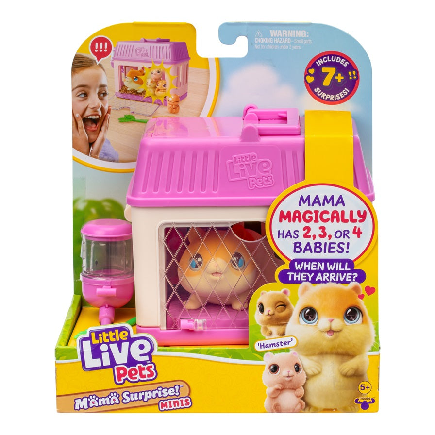 Little Live Pets Mama Surprise Series 4 Mini Playset - Hamster