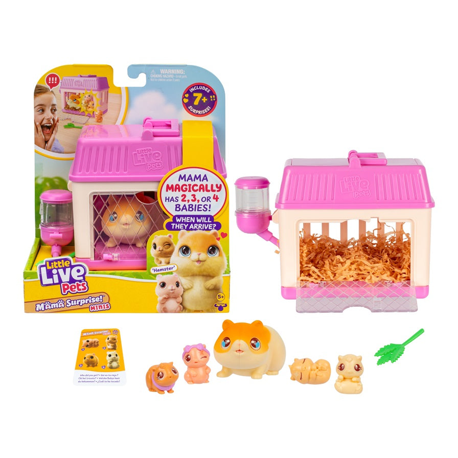 Little Live Pets Mama Surprise Series 4 Mini Playset - Hamster