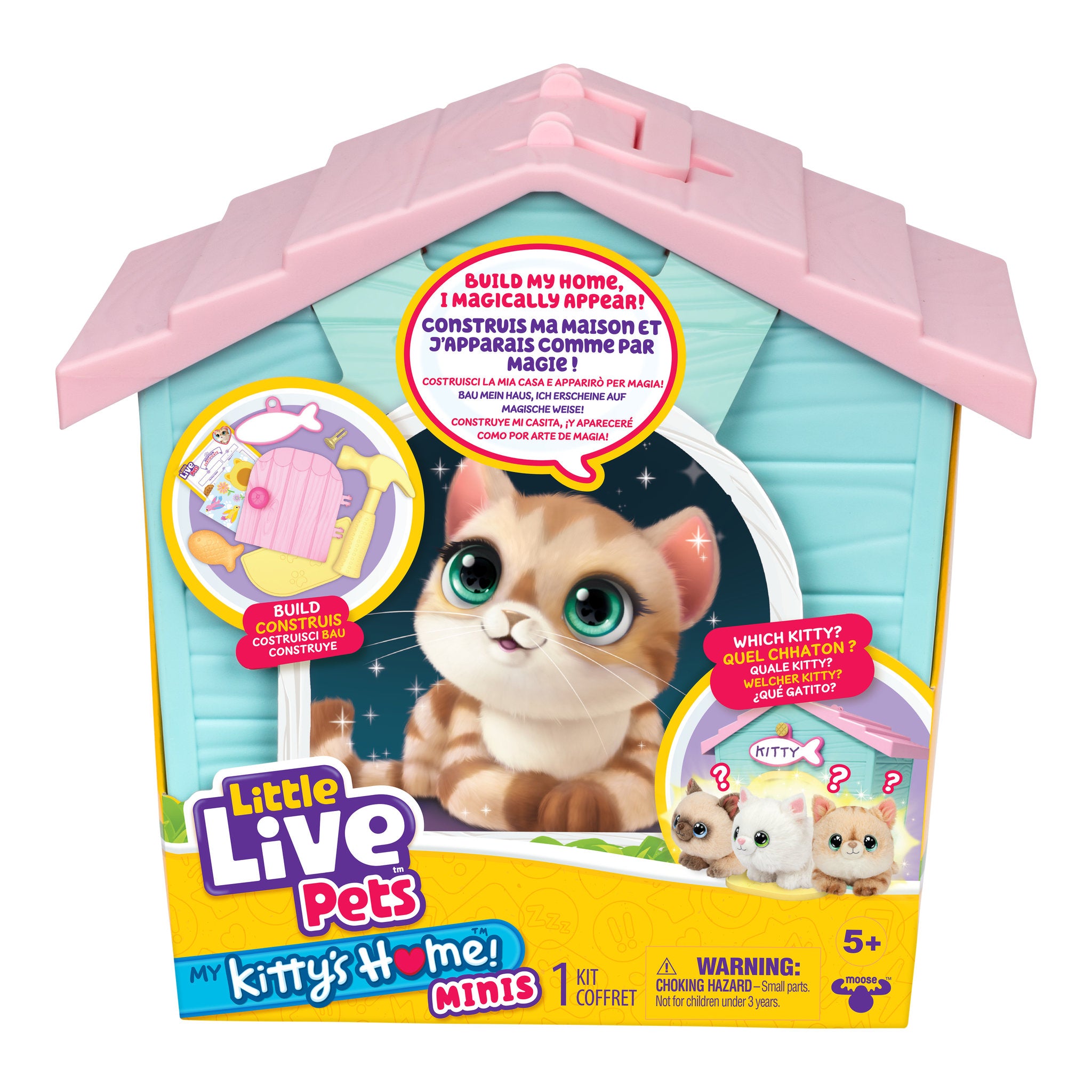 Little Live Pets My Kitty's Home Minis Assorted Styles
