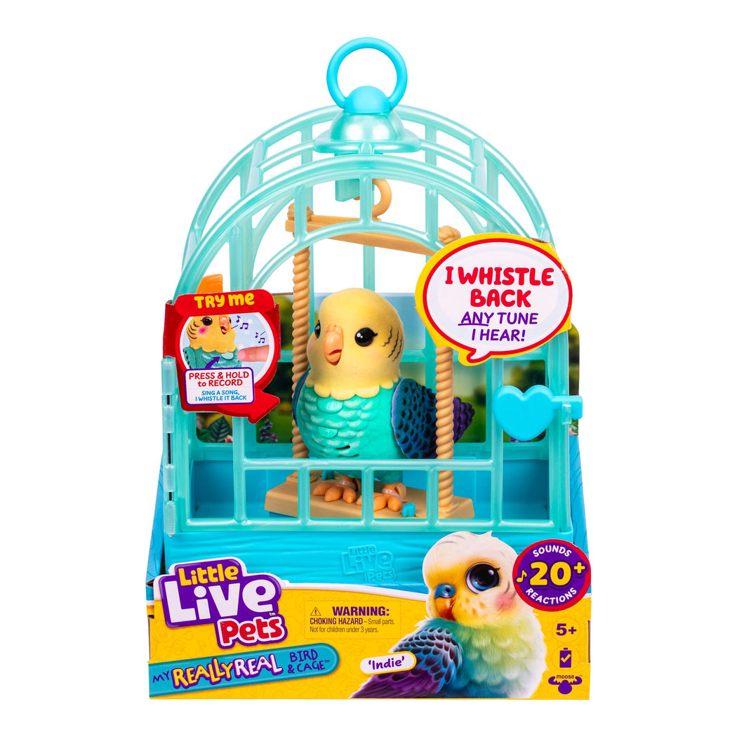Little Live Pets My Really Real Bird & Cage - Indie - 1