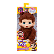 Little Live Pets My Baby  S3 Mini Monkey Single Pack - Chikki Cherri - Toyworld Australia
