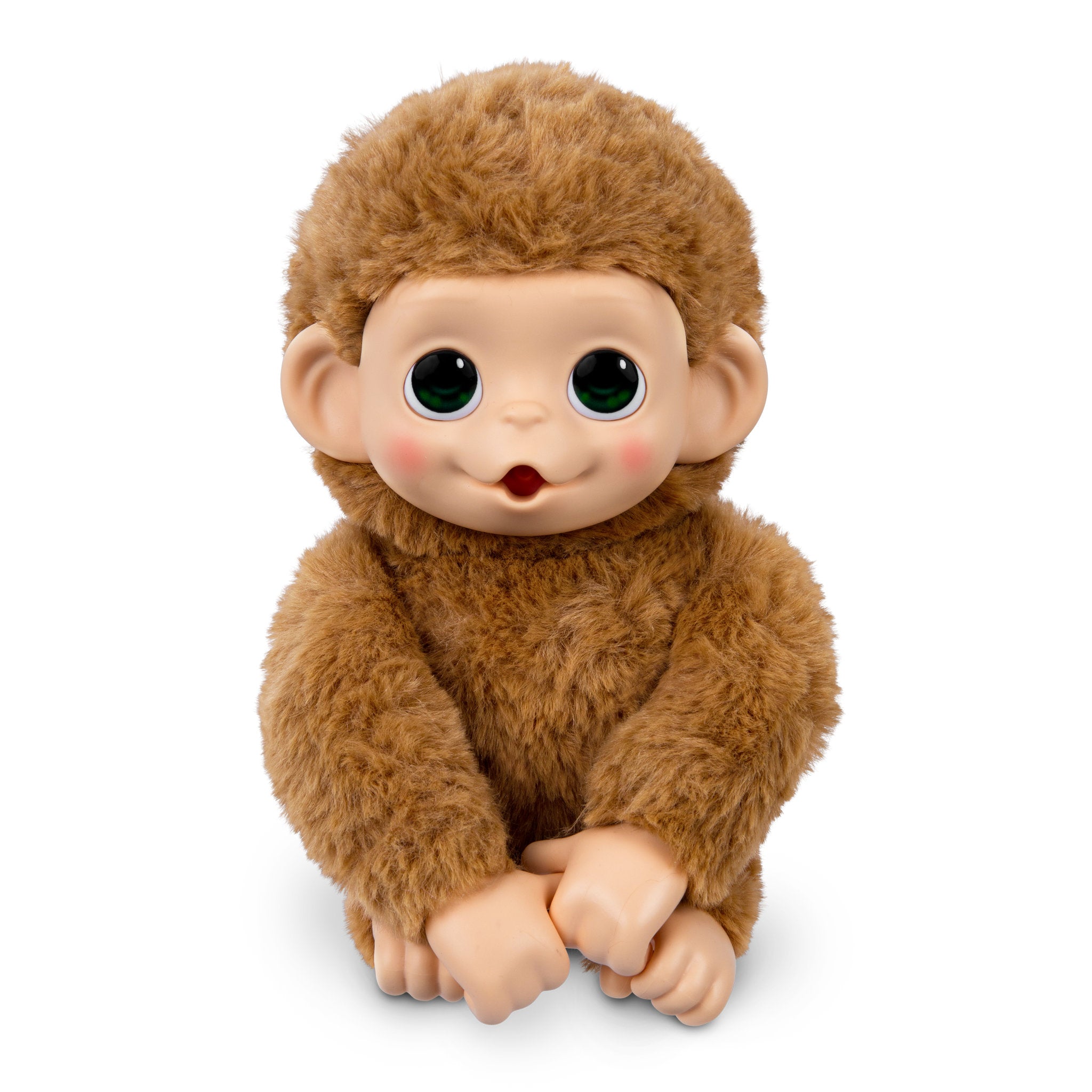 Little Live Pets My Baby  S3 Mini Monkey Single Pack - Pepi Peach - Toyworld Australia