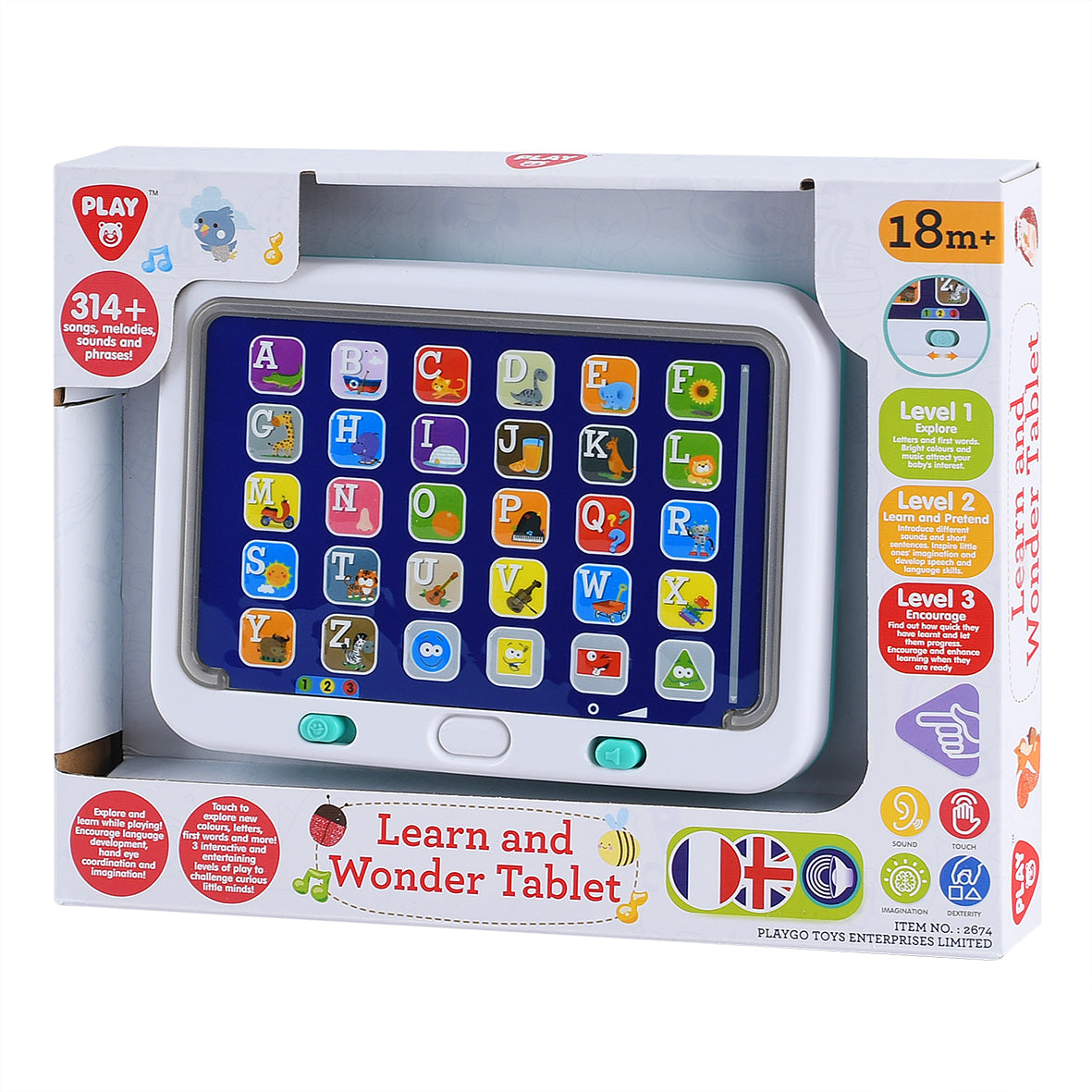 Playgo Toys Learn And Wonder Tablet