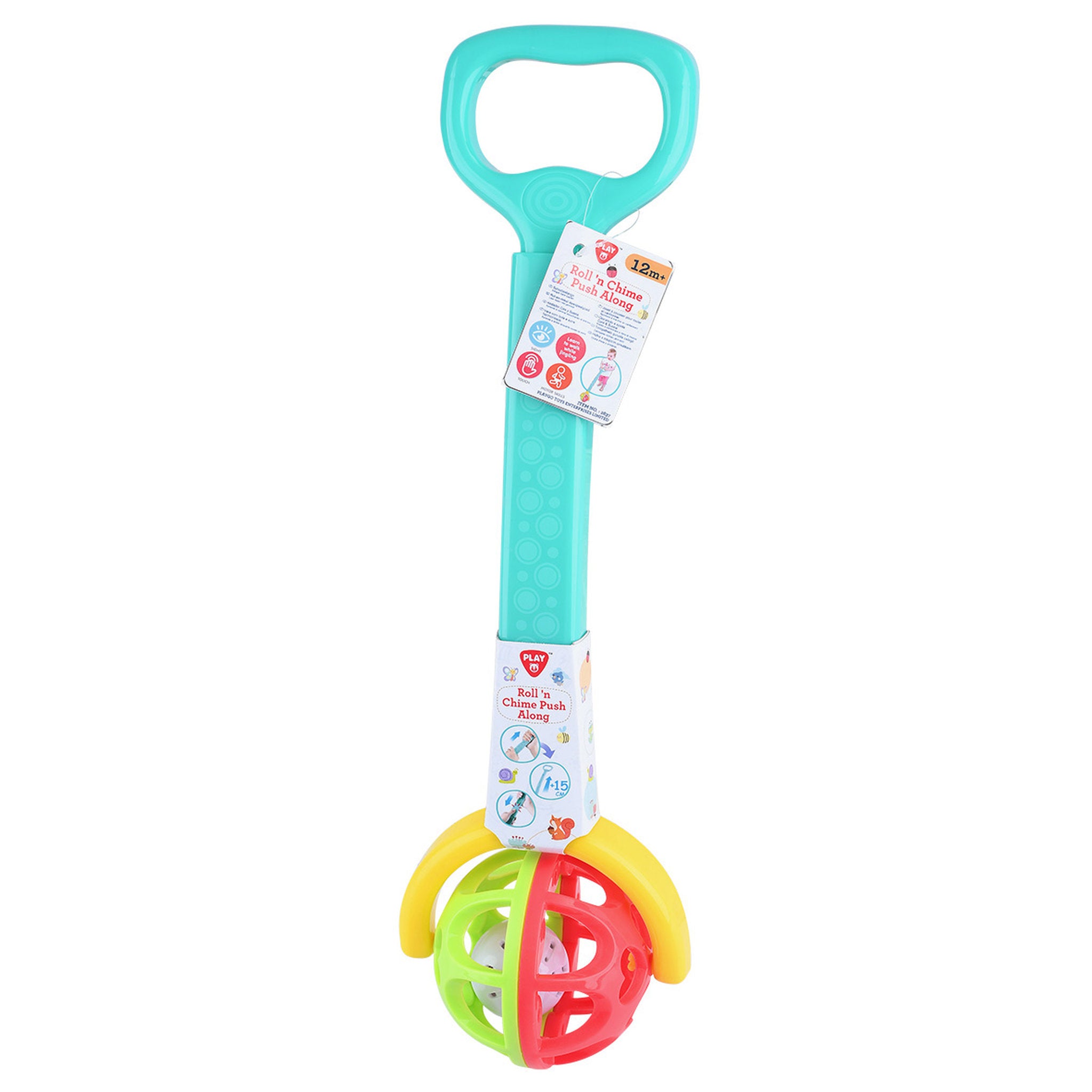 Playgo Toys Roll N Chime Push Along Assorted Styles