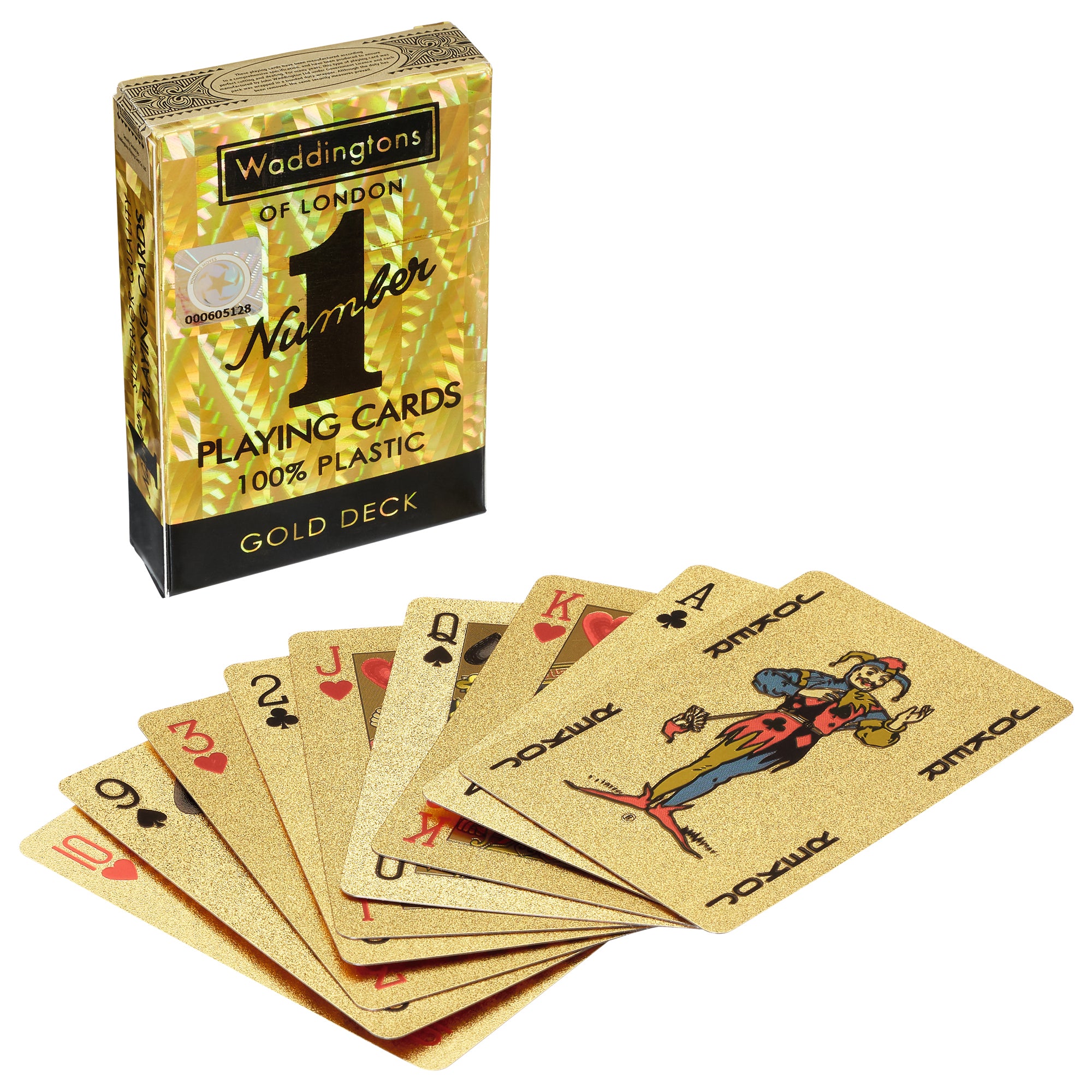 Waddingtons Playing Cards Number 1 Gold Edition