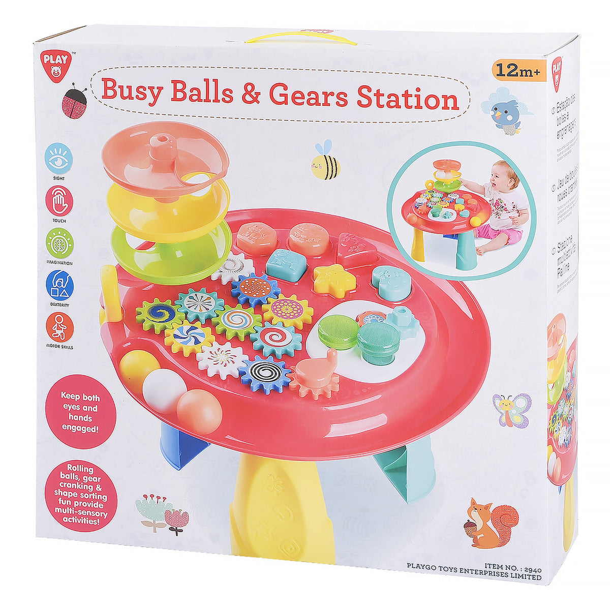 Playgo Busy Balls & Gears Activity Station