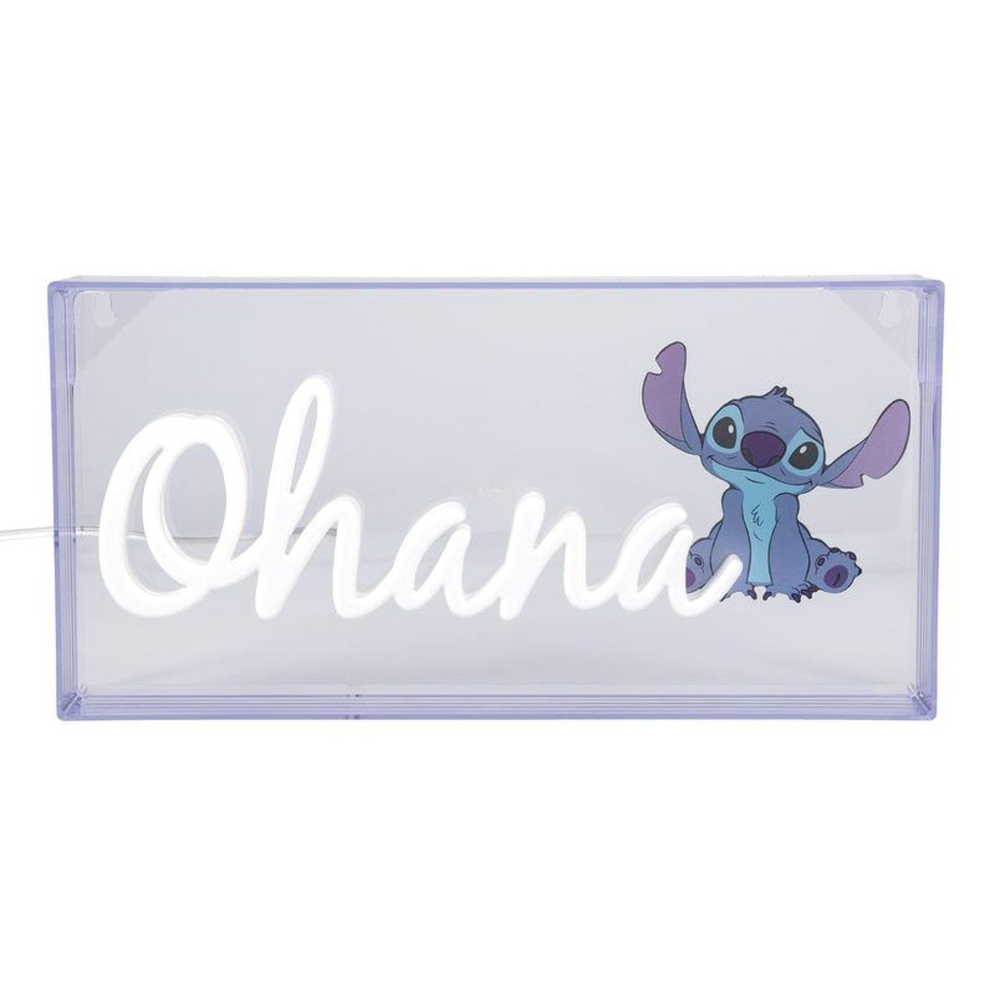Disney Stitch Wall Mountable USB Light - Ohana - Toyworld Australia