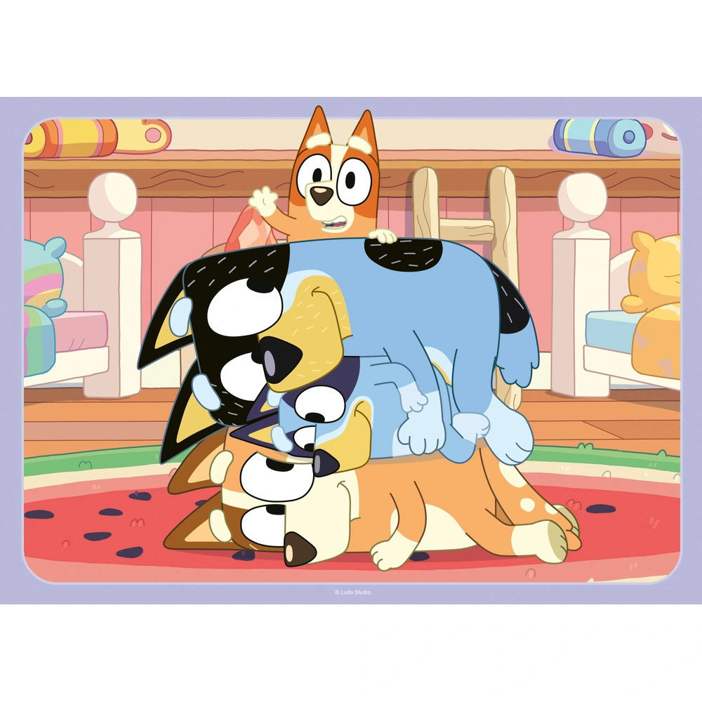 Ravensburger Bluey & Friends Bumper 4 Pack 42 Piece Jigsaw Puzzle