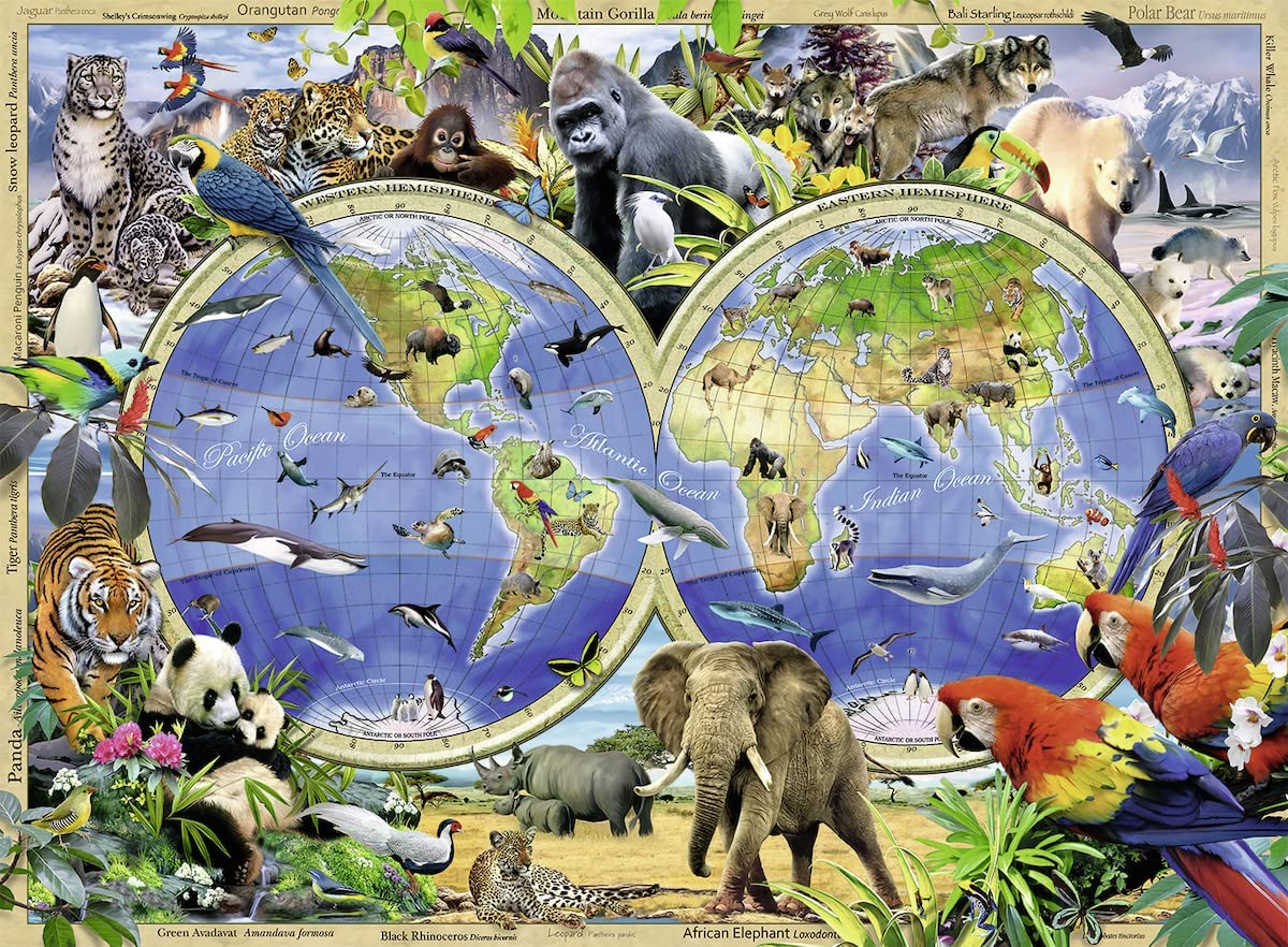 Ravensburger World Of Wildlife 300 Piece