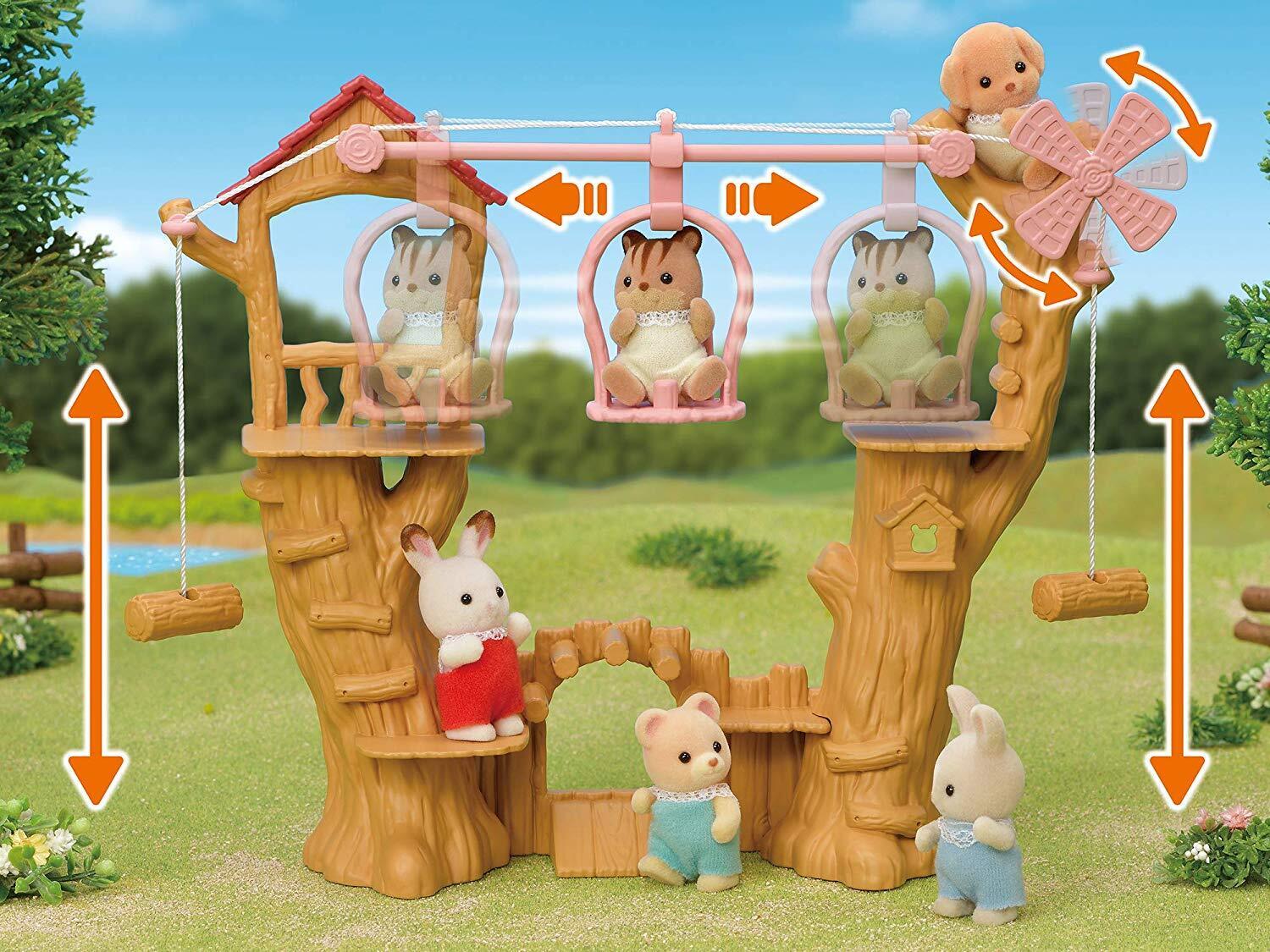 Sylvanian Families Baby Ropeway Park - Toyworld Australia