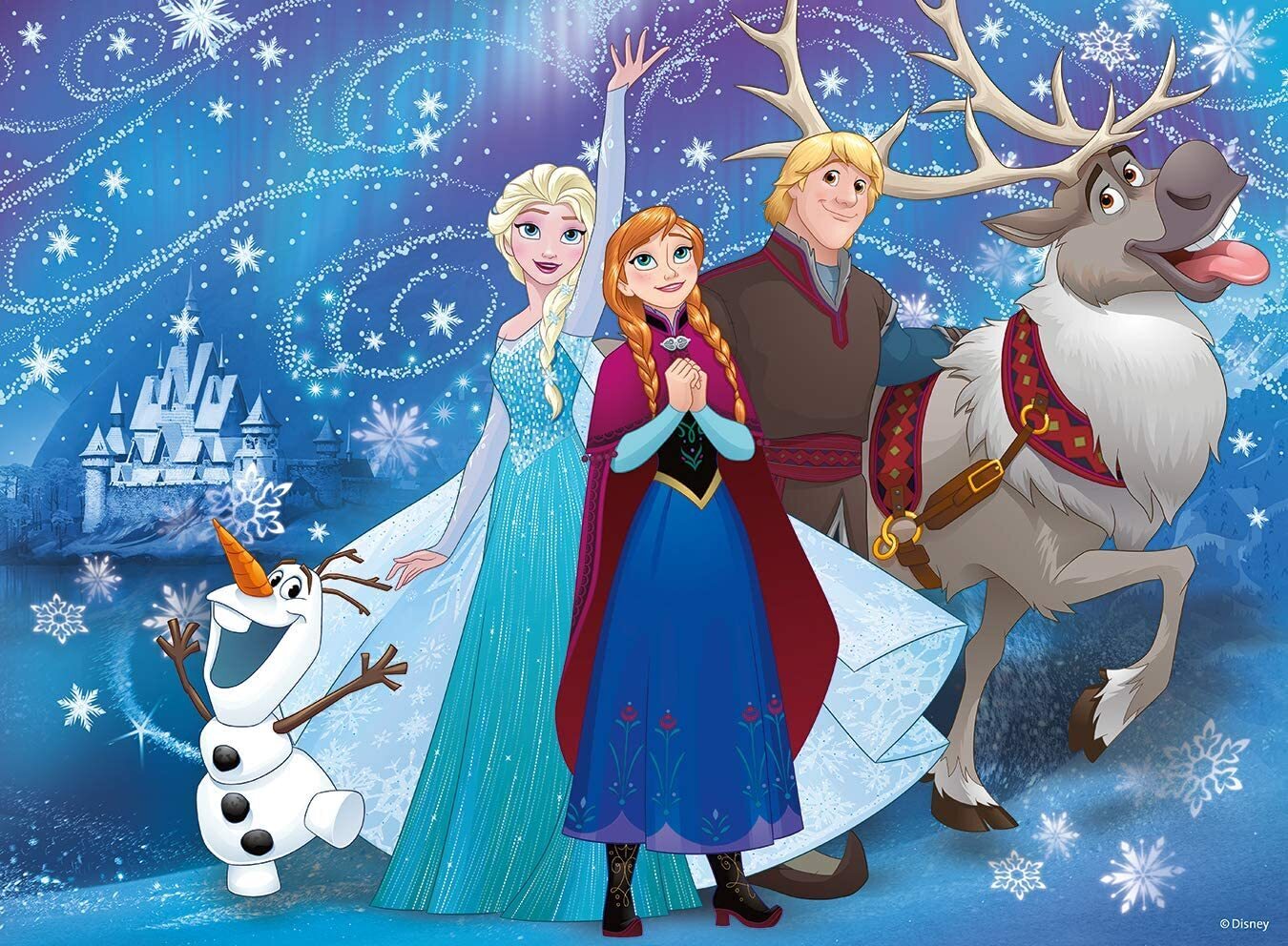 Ravensburger Disney Frozen Ii Glittery Snow XXL 100 Piece