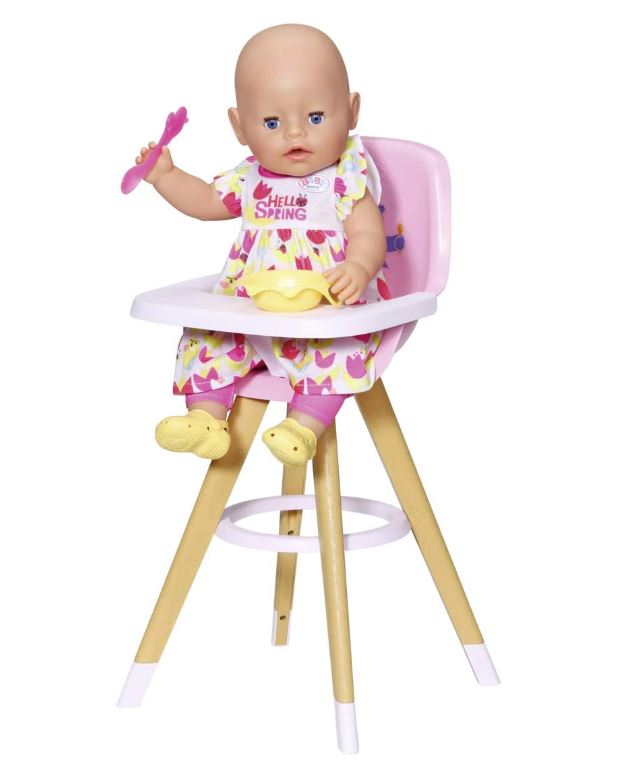 BABY Born High Chair - Toyworld Australia