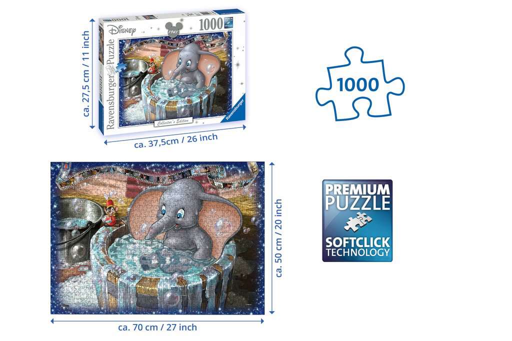 Ravensburger Disney Memories Dumbo 1941 1000 Piece