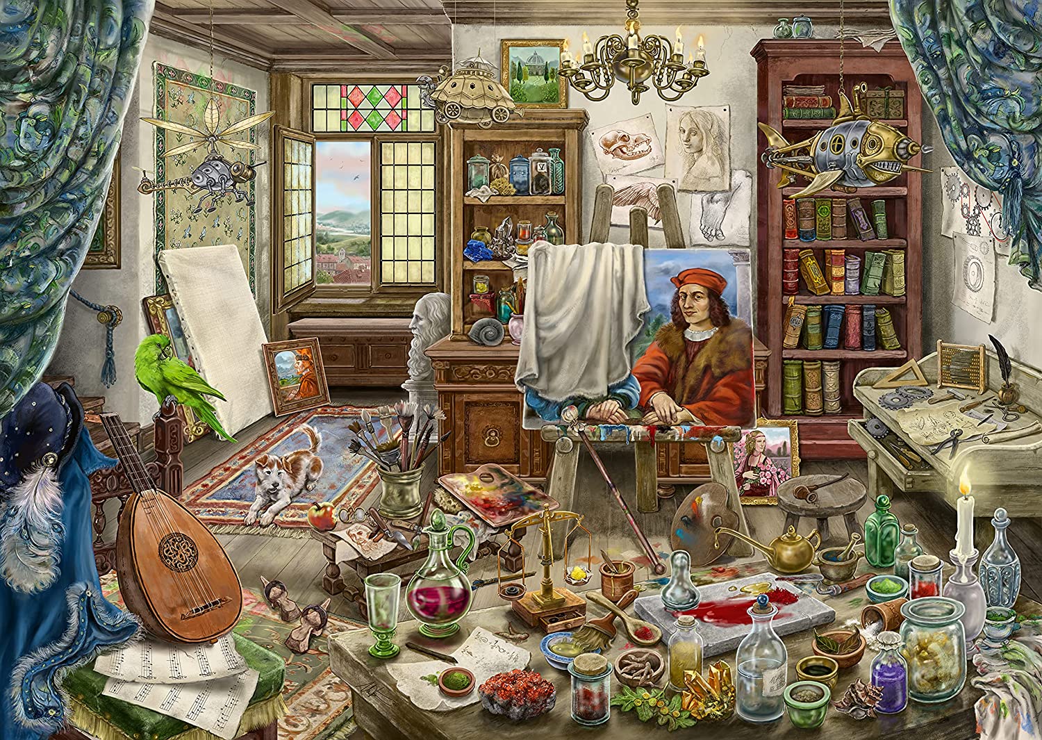 Ravensburger Escape 10 Artists Studio 759 Piece - Toyworld Australia