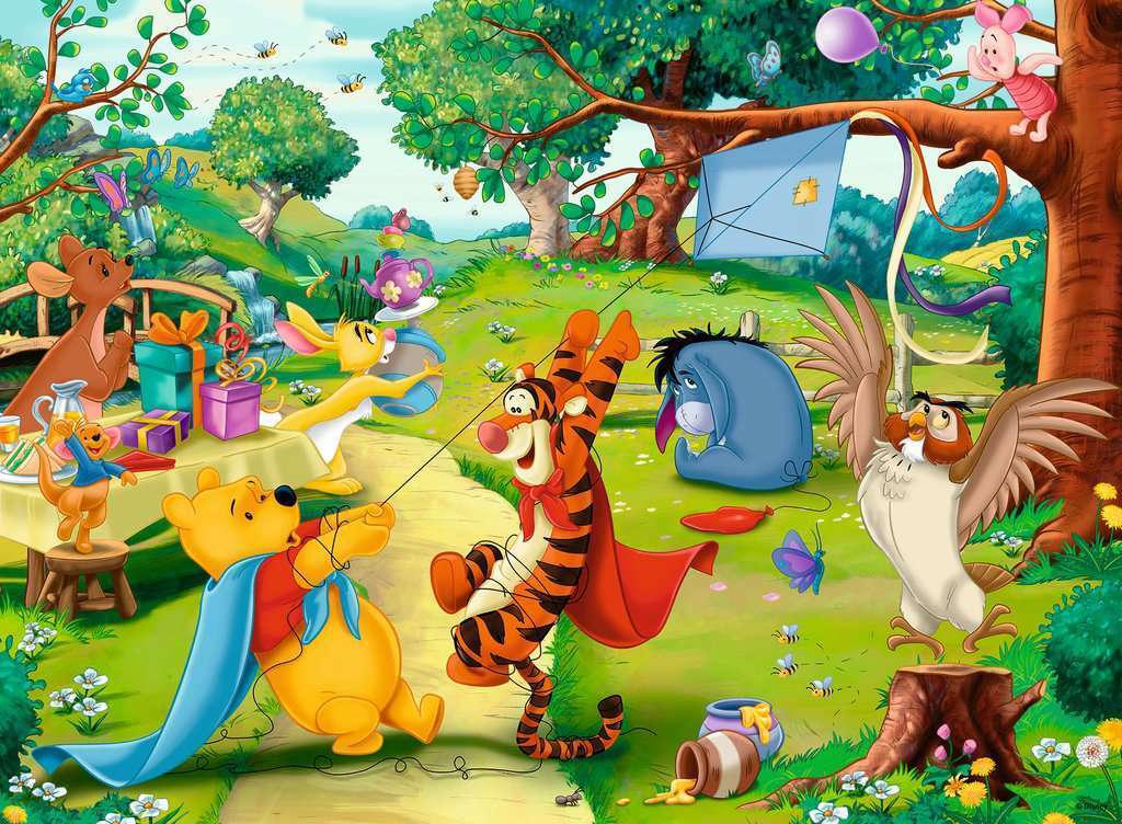 Ravensburger Disney Pooh To The Rescue 100 Piece
