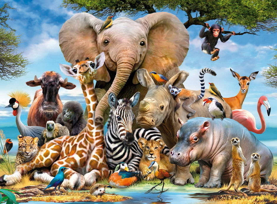 Ravensburger Favourite Wild Animals 300 Piece