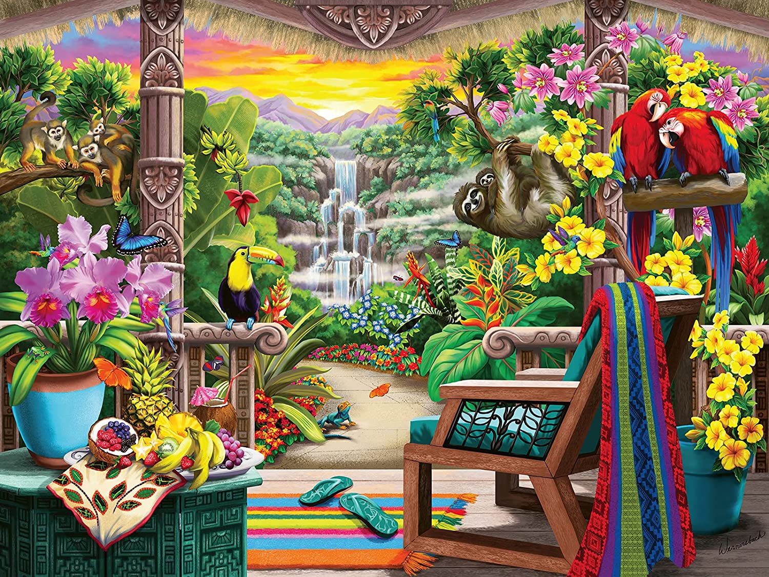 Ravensburger Tropical Retreat 750 Piece