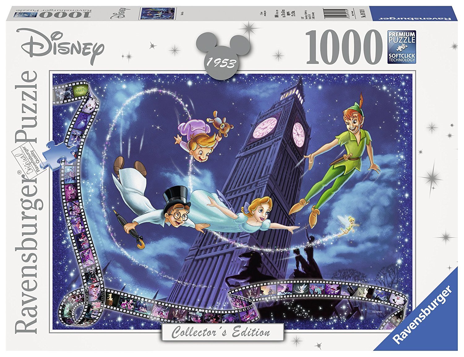 Ravensburger Disney Memories Peter Pan 1953 1000 Piece - Toyworld Australia