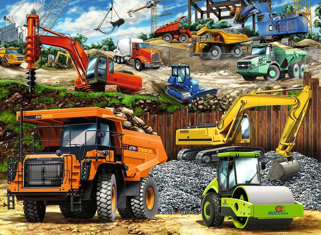 Ravensburger Construction Vehicles 100 Piece