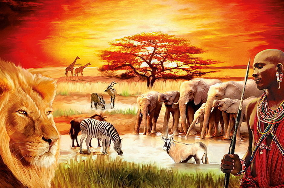 Ravensburger Proud Maasai 3000 Piece
