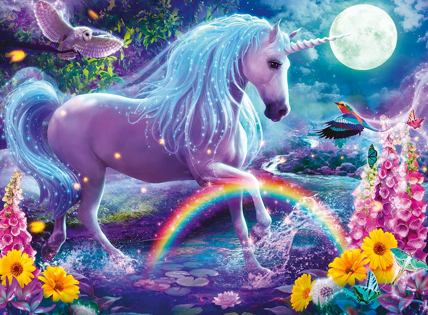 Ravensburger Glitter Unicorn 100 Piece