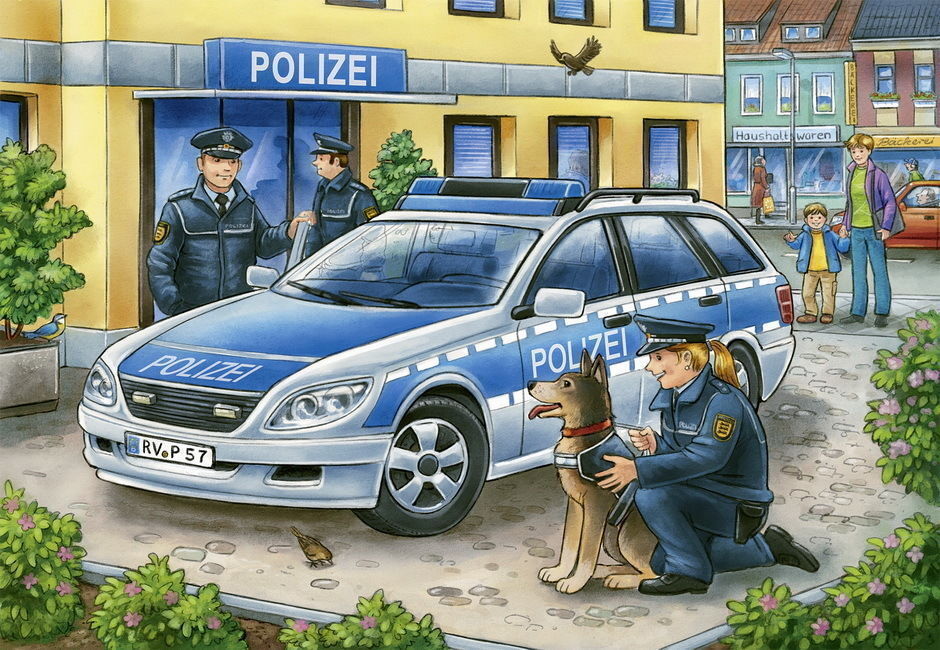 Ravensburger Police And Firefighters 2x12 Piece