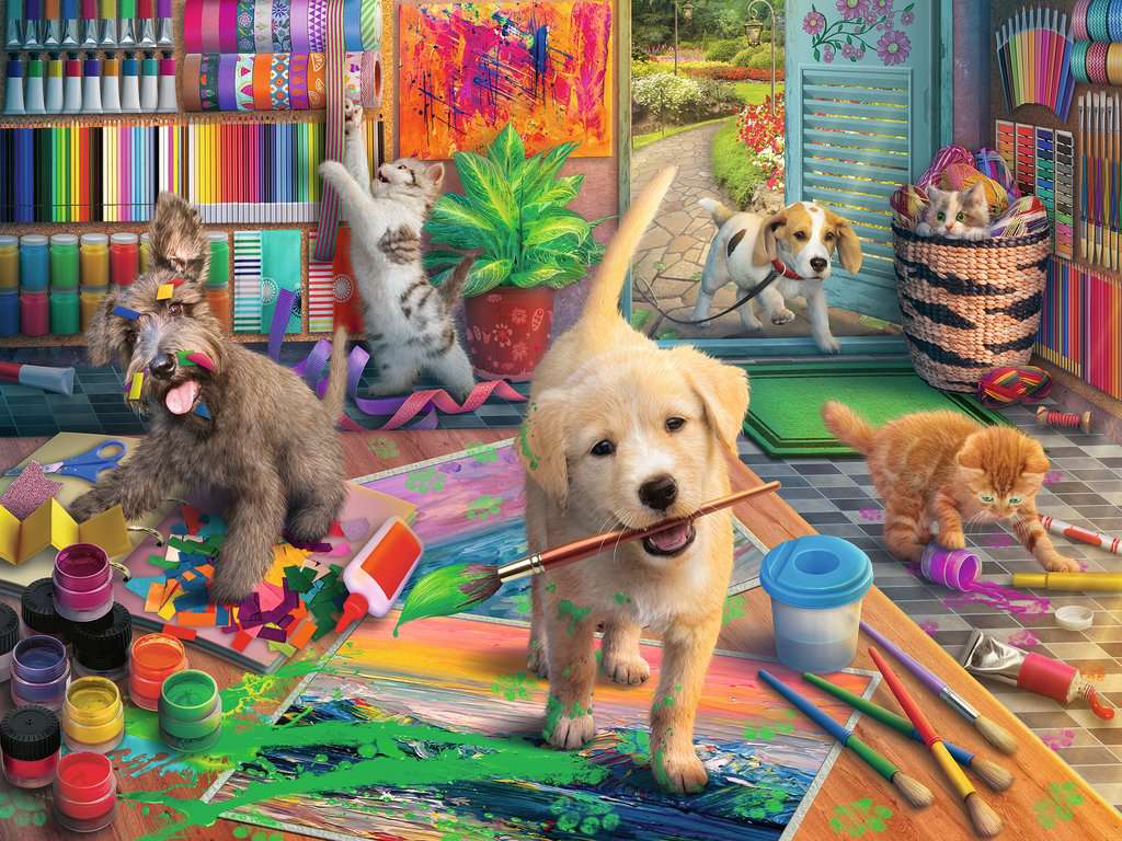 Ravensburger Cute Crafters 750 Piece - Toyworld Australia