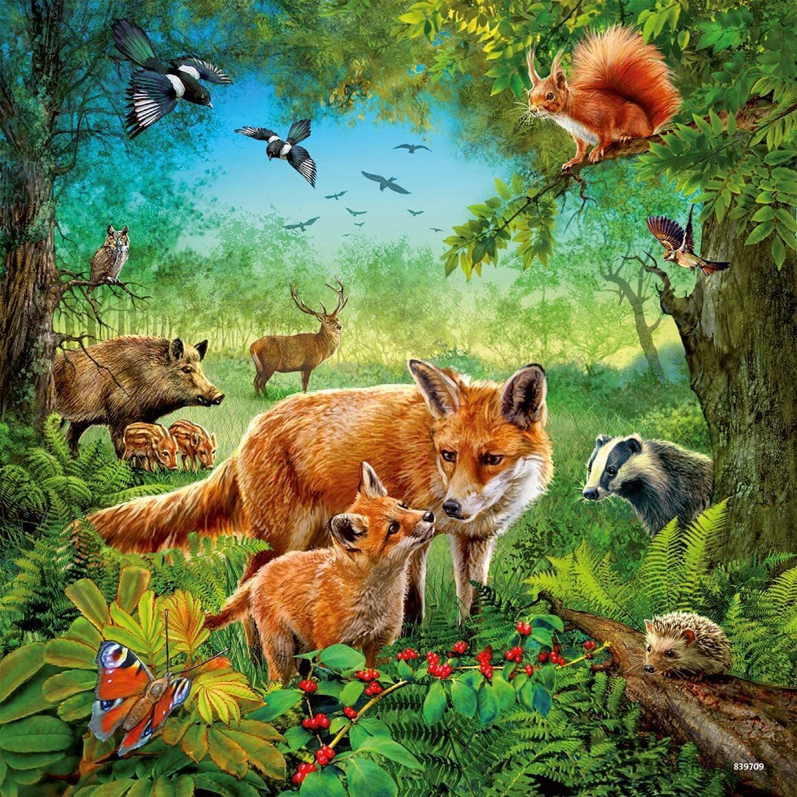 Ravensburger Animals Of The Earth 3x49 Piece