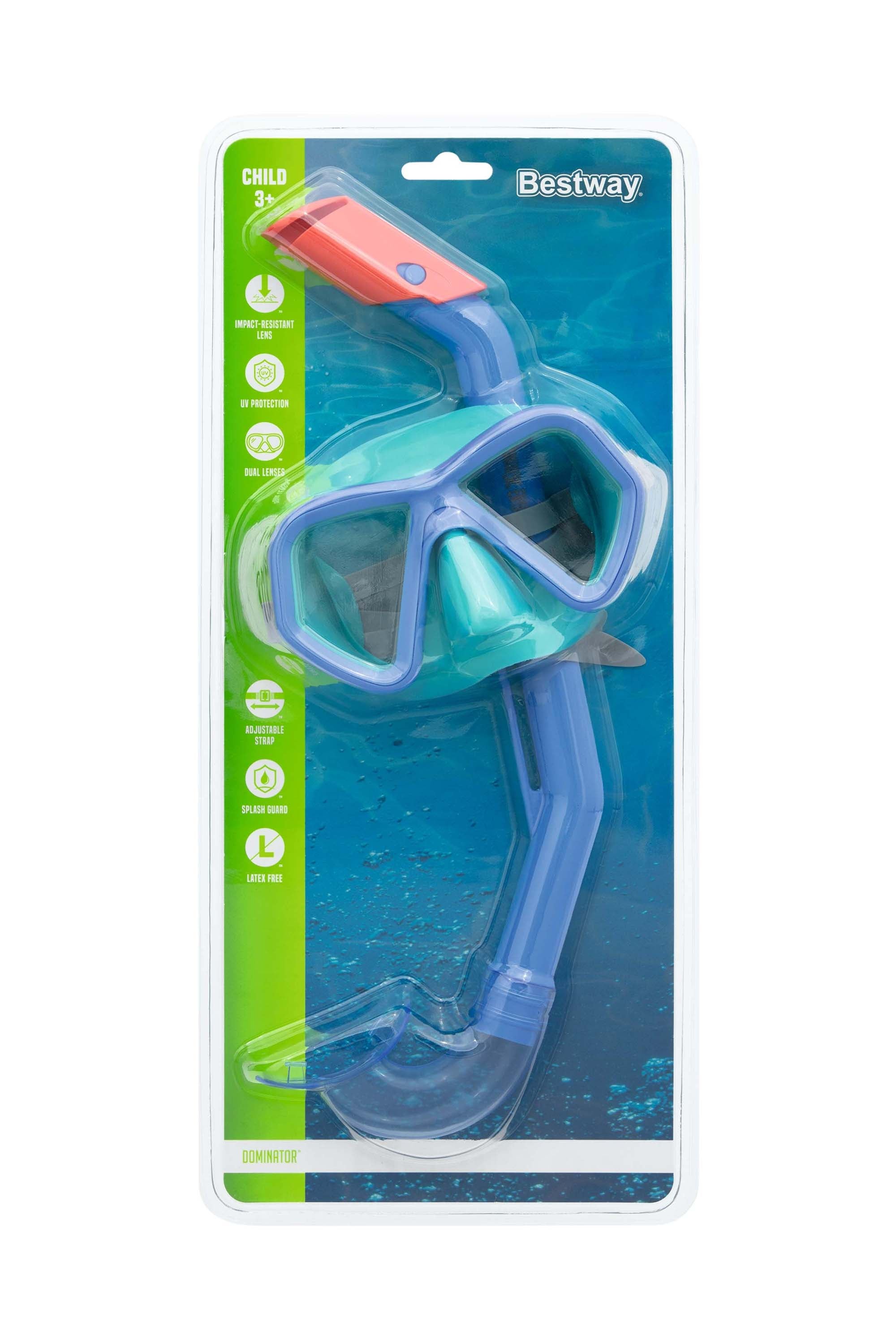 Bestway Dominator Snorkel Mask Child Assorted Styles