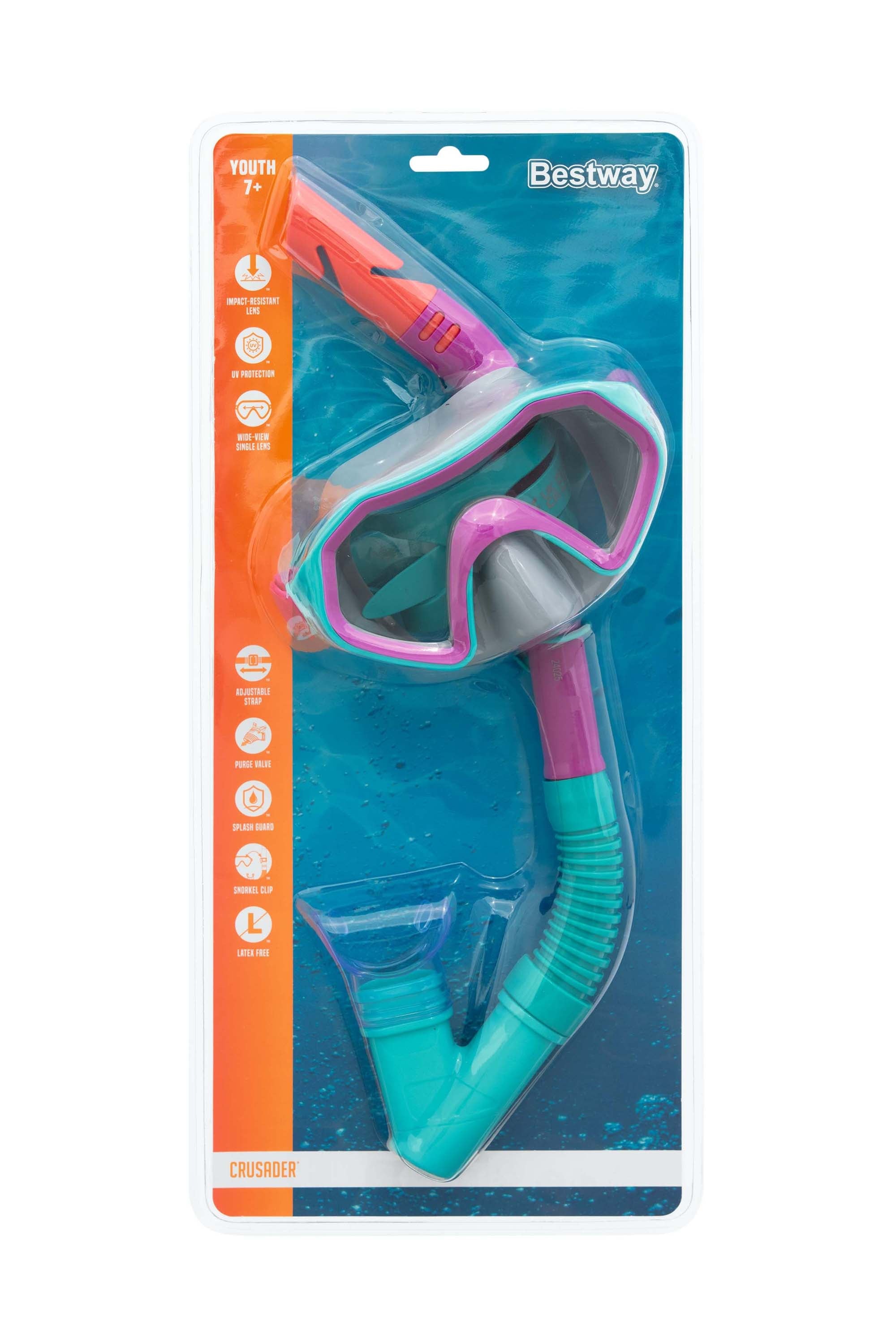 Bestway Crusader Snorkel Mask Assorted Styles