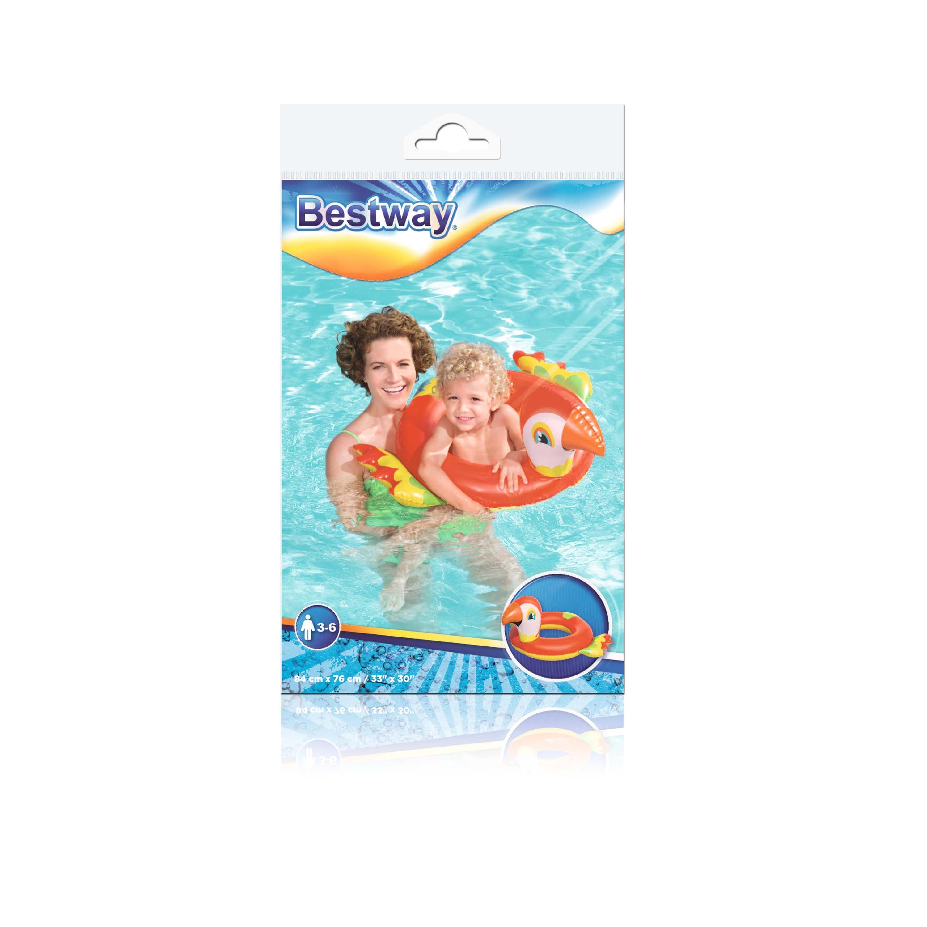 Bestway Animal Shaped Swim Rings Assorted Styles