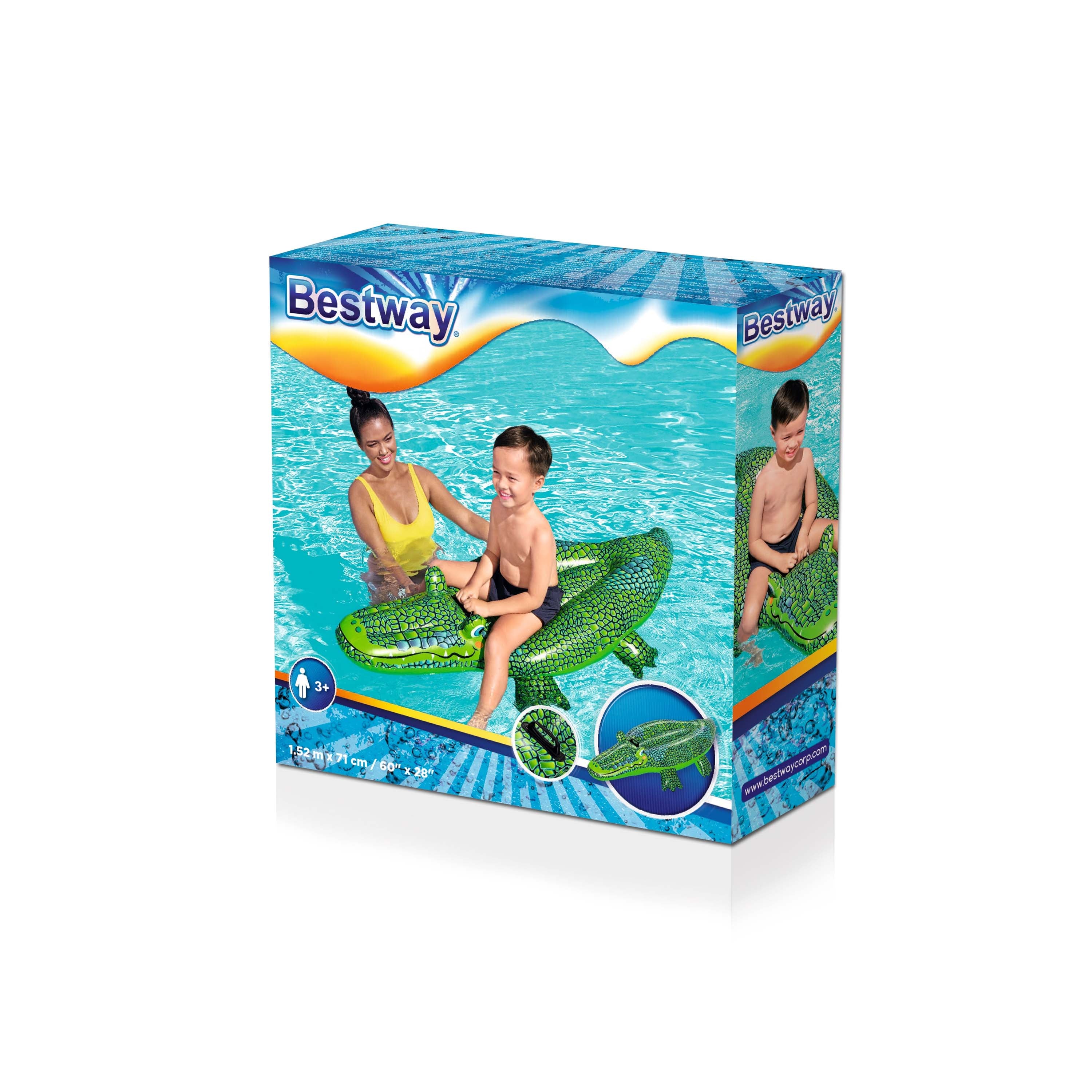 Bestway Buddy Croc Ride On Pool Float